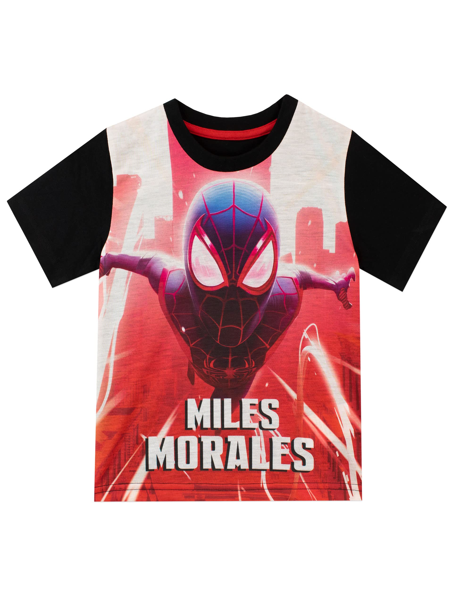 marvel-miles-morales-t-shirt-spiderman-gar-on-multicolore-3-4-ans image 1