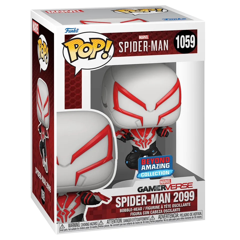 funko-pop-spider-man-2099-blanc-figurine-vinyle-year-of-spider image 1