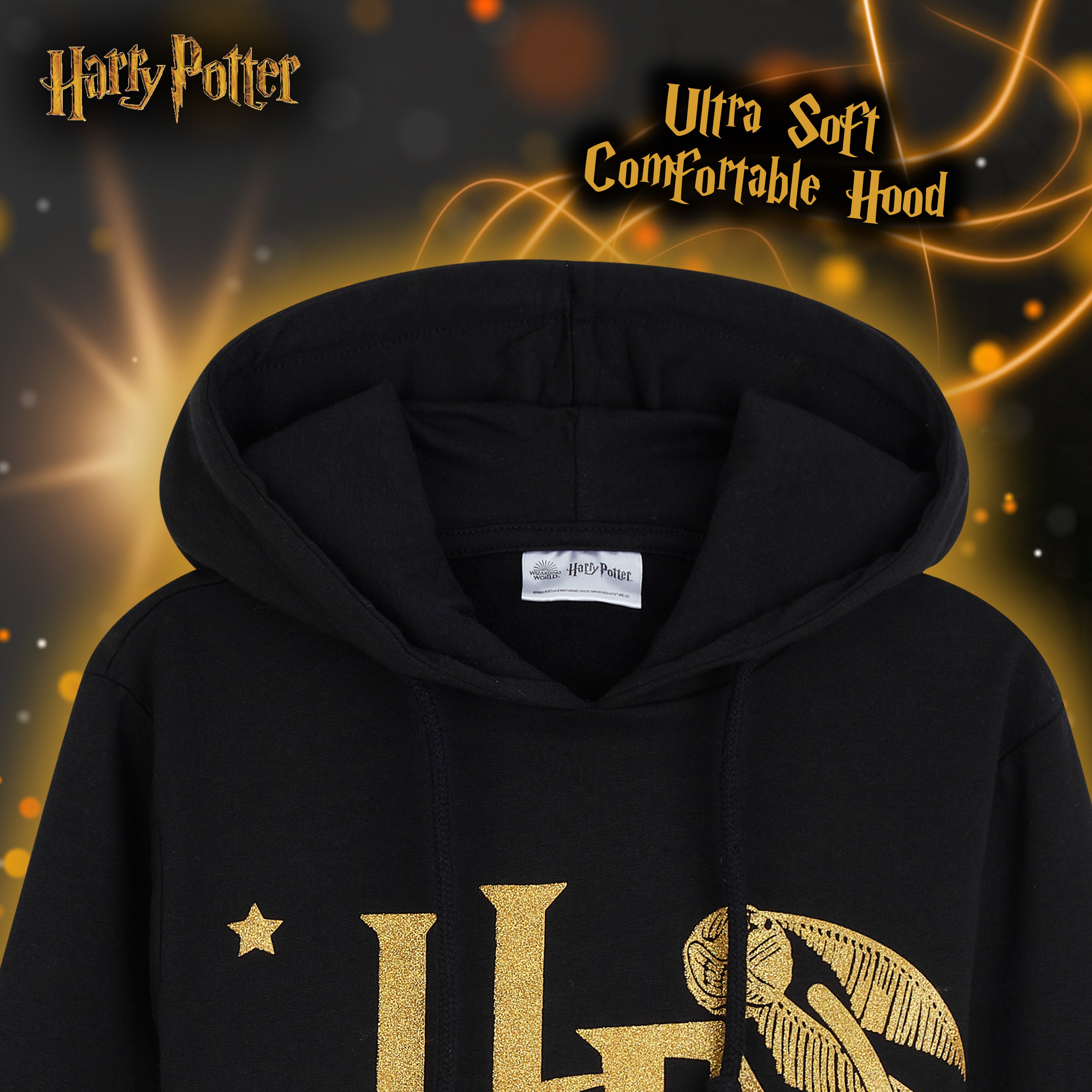harry-potter-hoodie-fille-sweat-capuche-poudlard-7-8-ans image 4