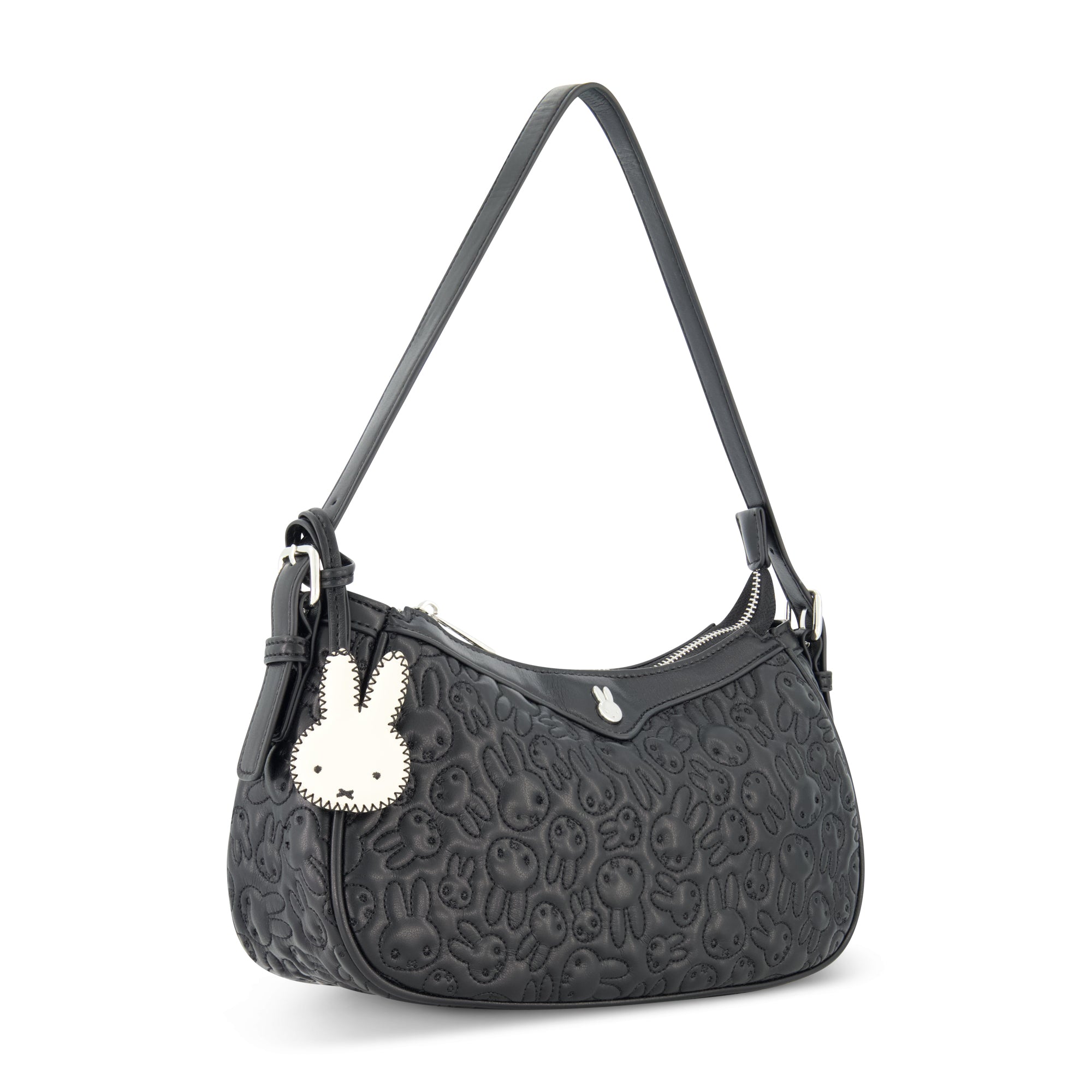 danielle-nicole-miffy-quilted-sac-paule-noir-matelass image 3