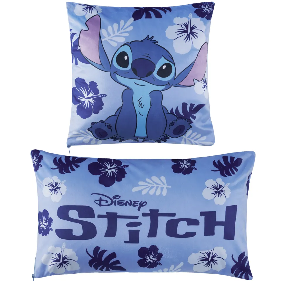 stitch-housses-coussin-bleues-lot-2-disney image 1