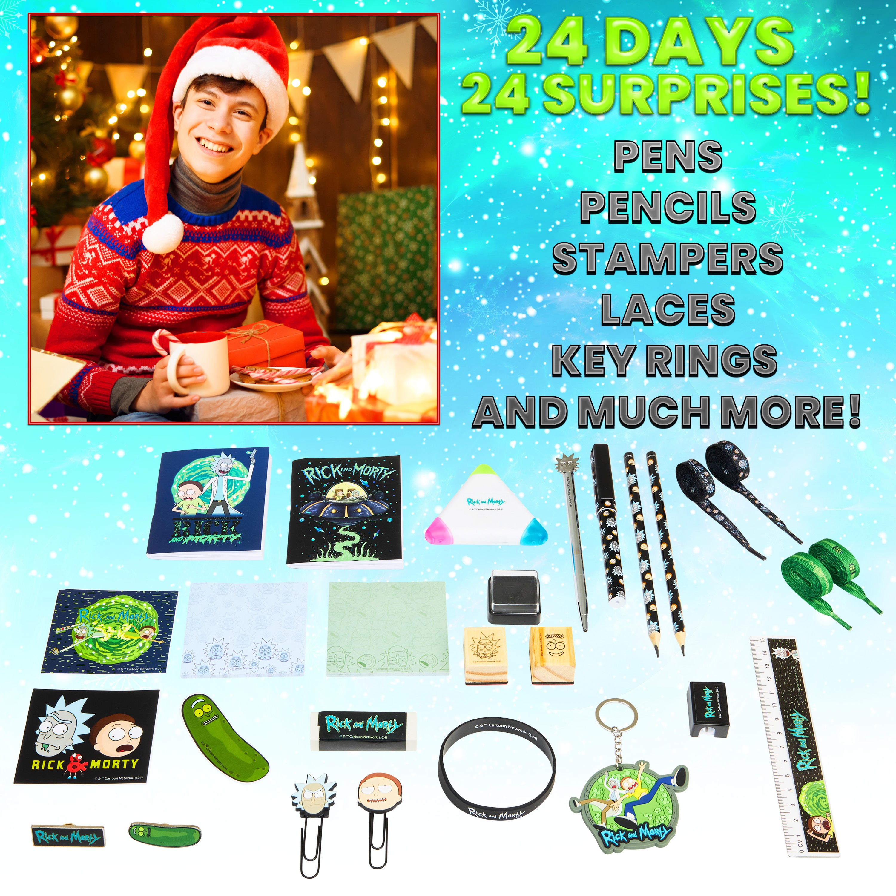 get-trend-rick-and-morty-calendrier-de-l-avent-24-surprises image 3