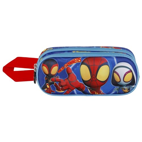 marvel-spider-man-spinners-trousse-3d-double-bleue-22-cm image 6