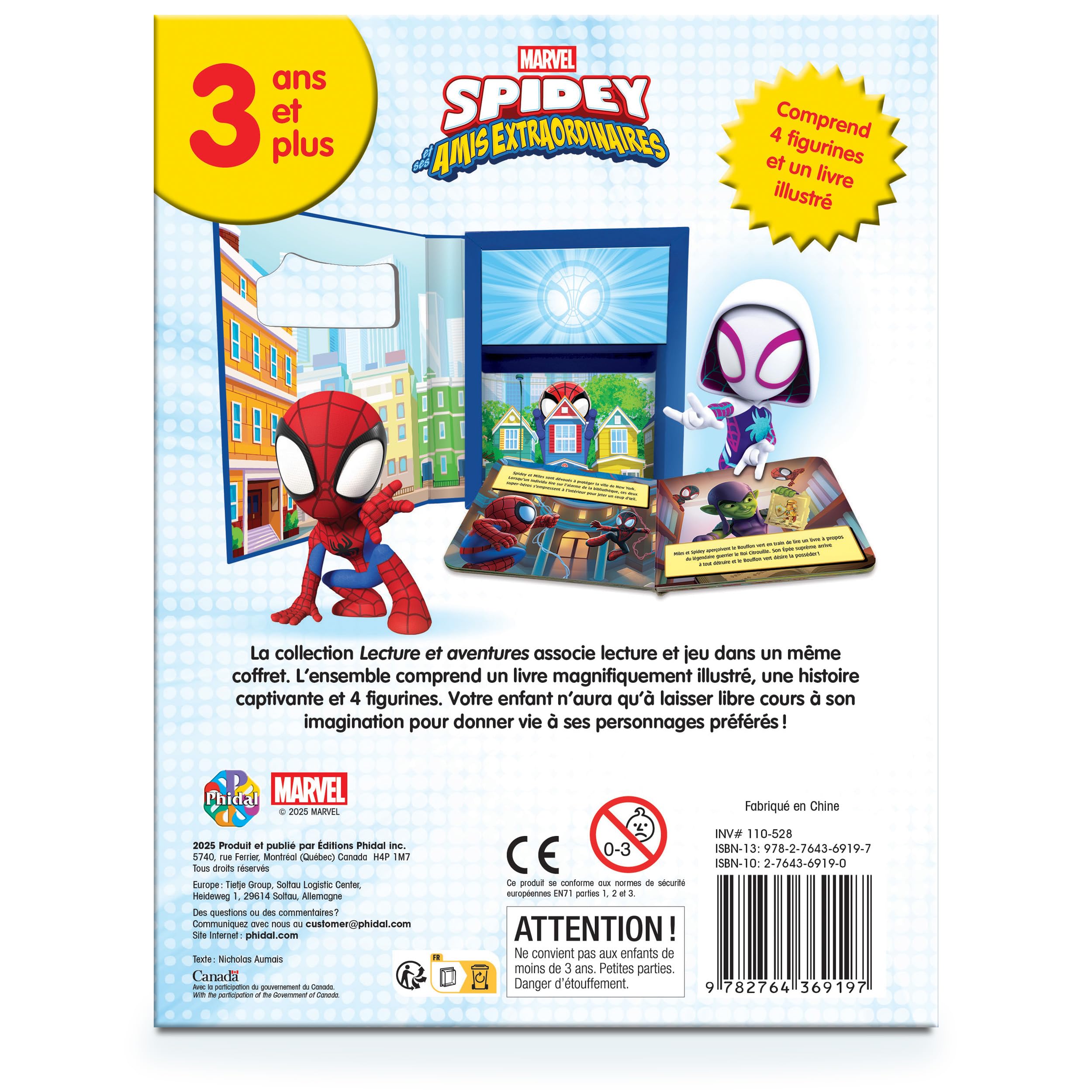 marvel-spidey-et-ses-amis-livre-activit-s-10-pages-350-autocollants image 2