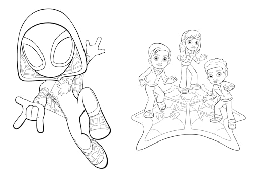 marvel-spidey-et-ses-amis-dr-les-de-colos-livre-coloriage image 6
