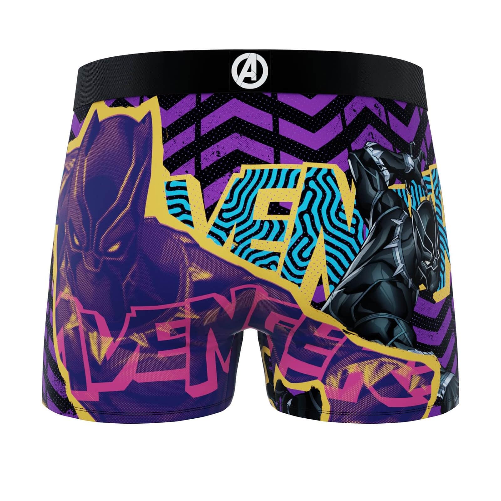 freegun-marvel-avengers-black-panther-boxer-homme-noir-taille-m image 4