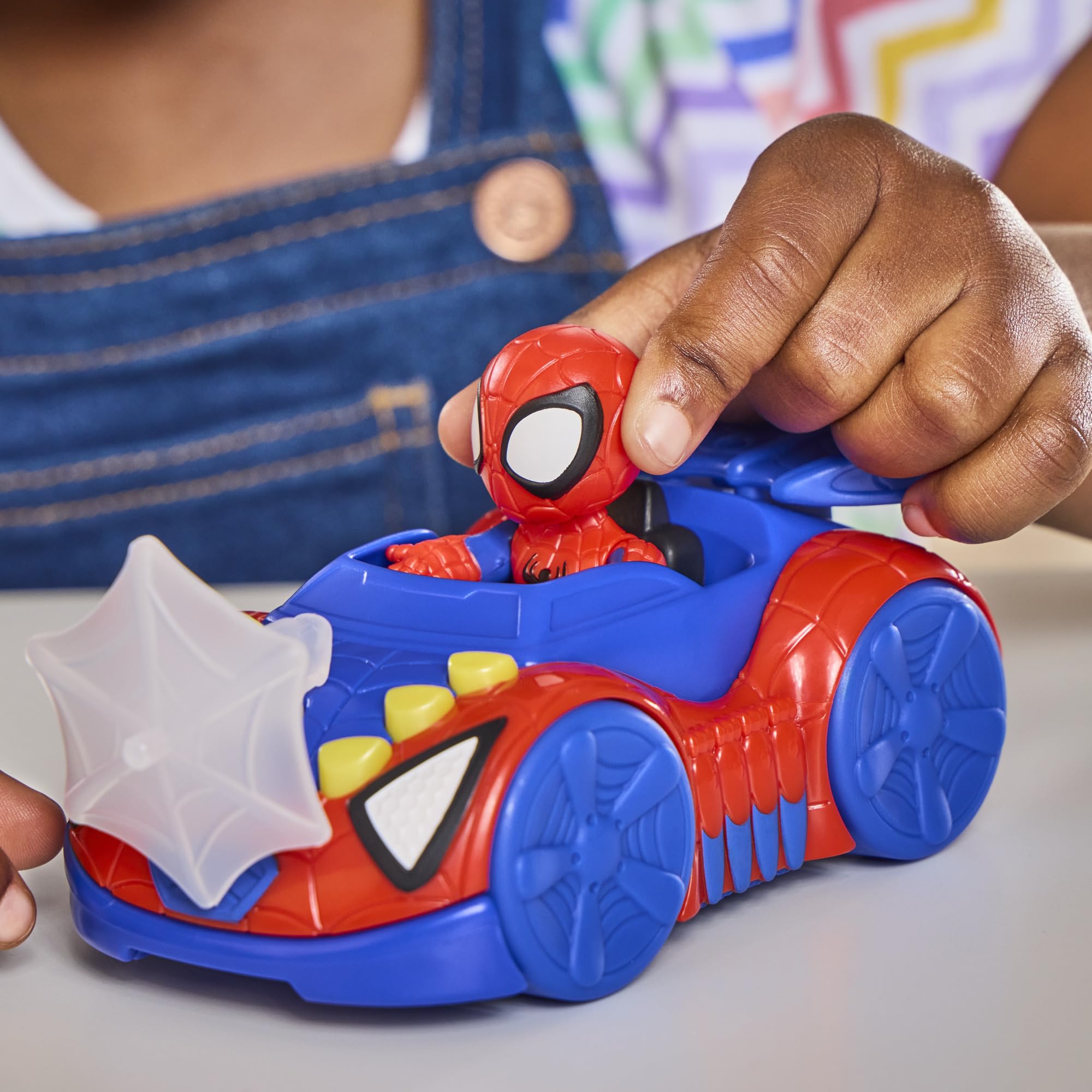 spidey-et-ses-amis-arachno-bolide-voiture-figurine-7-5-cm image 3