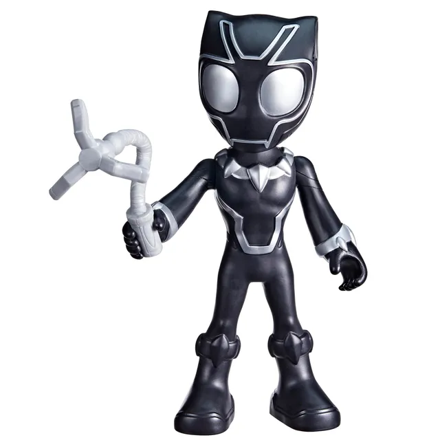 marvel-spidey-amis-black-panther-grande-figurine-22-5-cm-grappin image 1