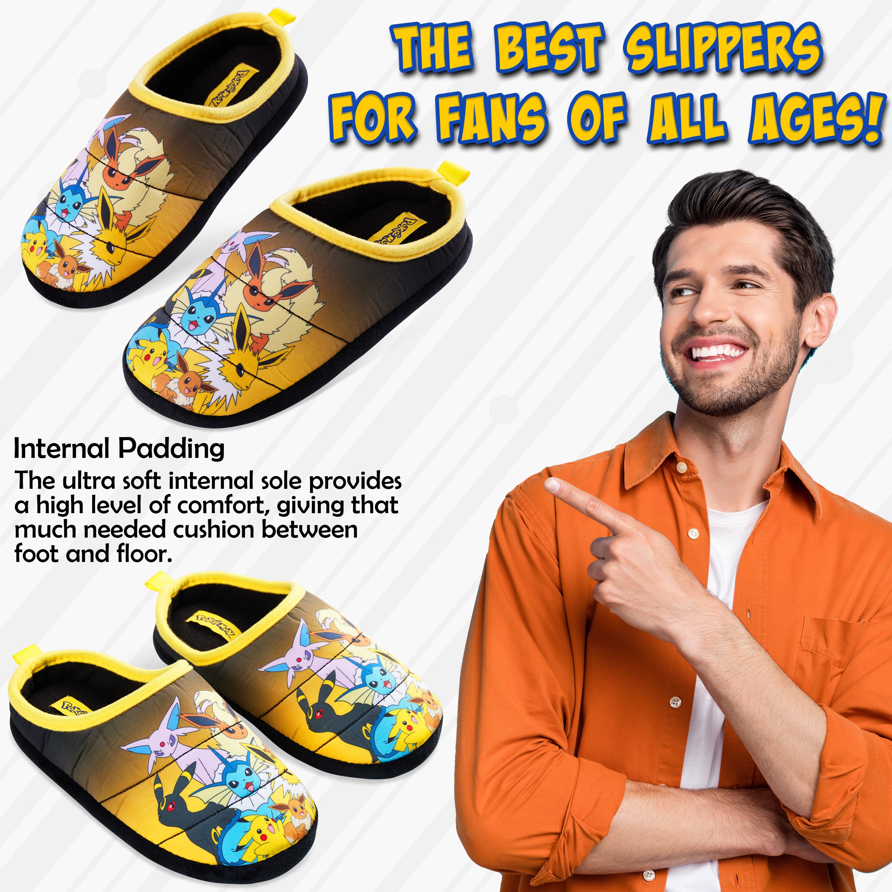 pok-mon-chaussons-homme-mules-antideslizantes image 5