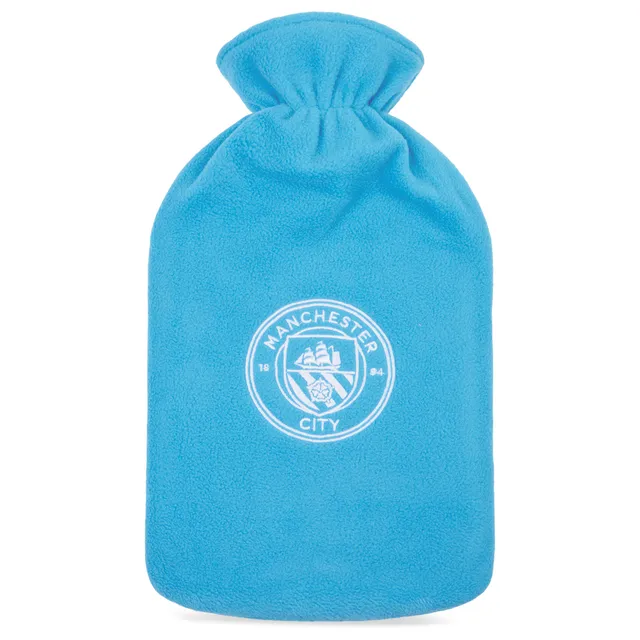 manchester-city-bouillotte-1-8-l-housse-douce-bleue-foot image 1