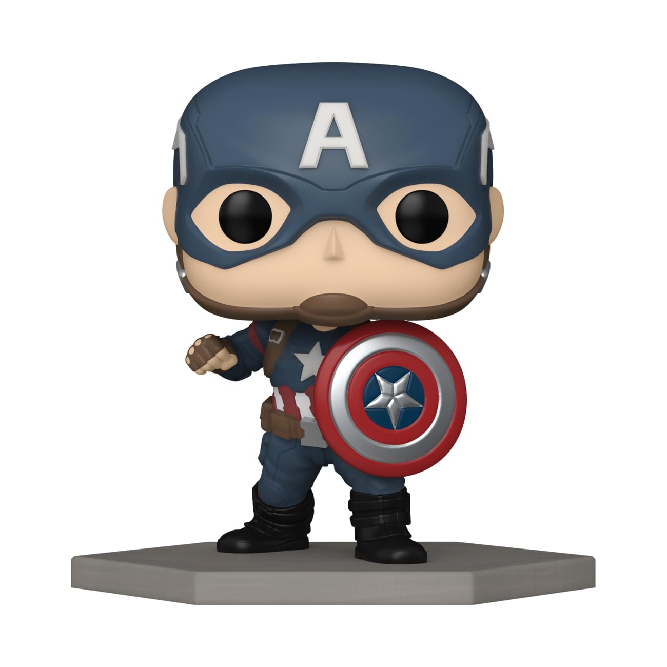 funko-pop-civil-war-captain-america-figurine-vinyle-build-a-scene image 2