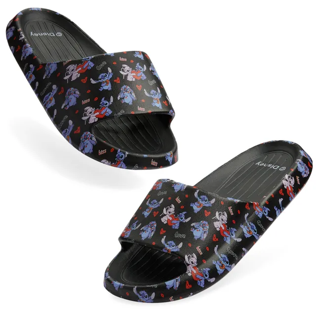 disney-stitch-claquettes-piscine-fille-noir-sliders-12-3-5 image 1