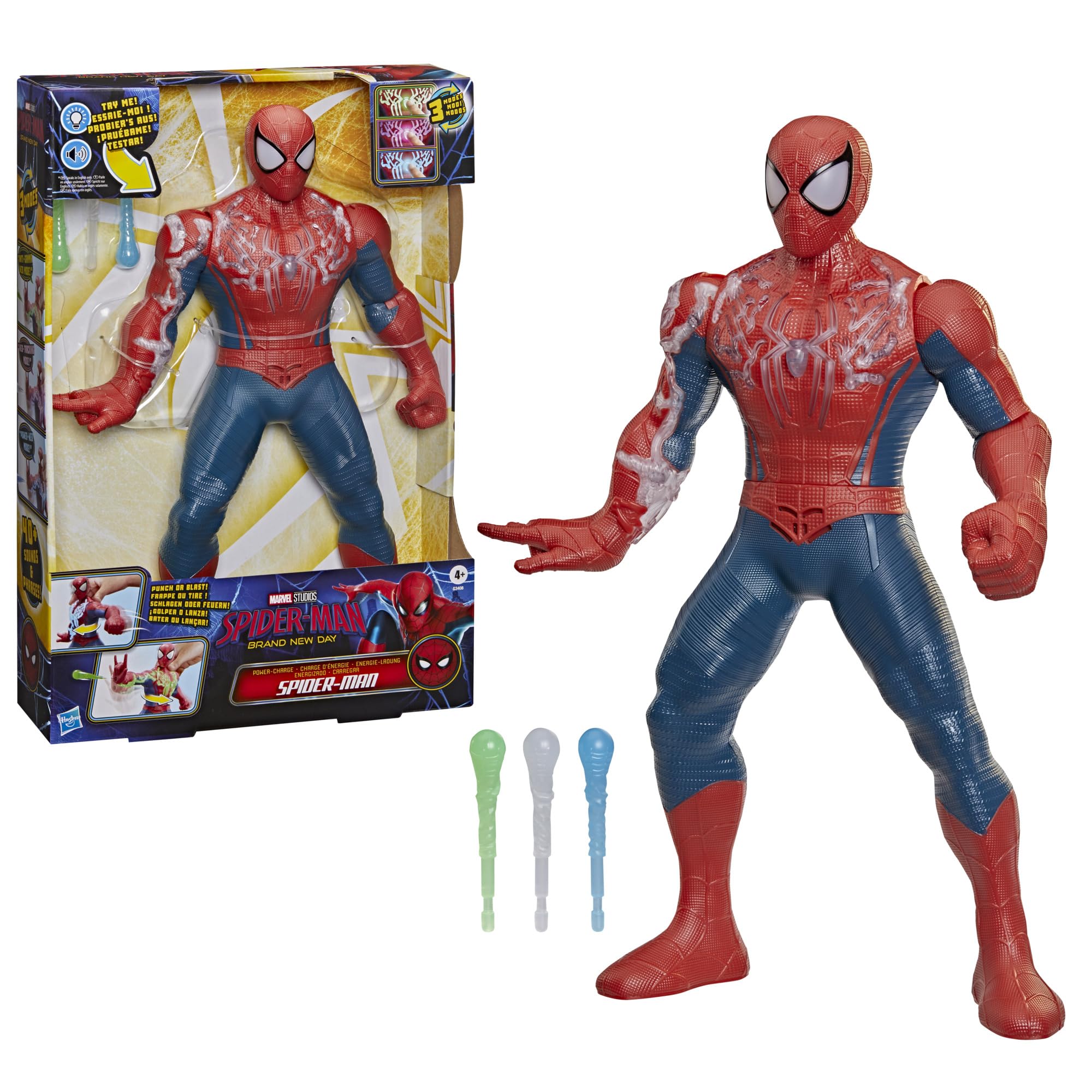 hasbro-spider-man-figurine-charge-d-nergie-36-8-cm-sons image 2