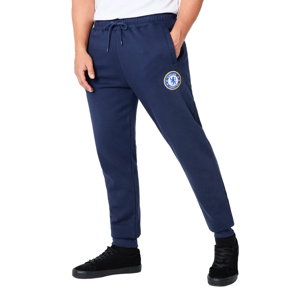 chelsea-jogging-homme-molleton-poches-logo-officiel image 1