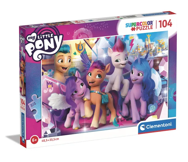 my-little-pony-supercolor-25731-puzzle-104-pi-ces-6-ans image 1