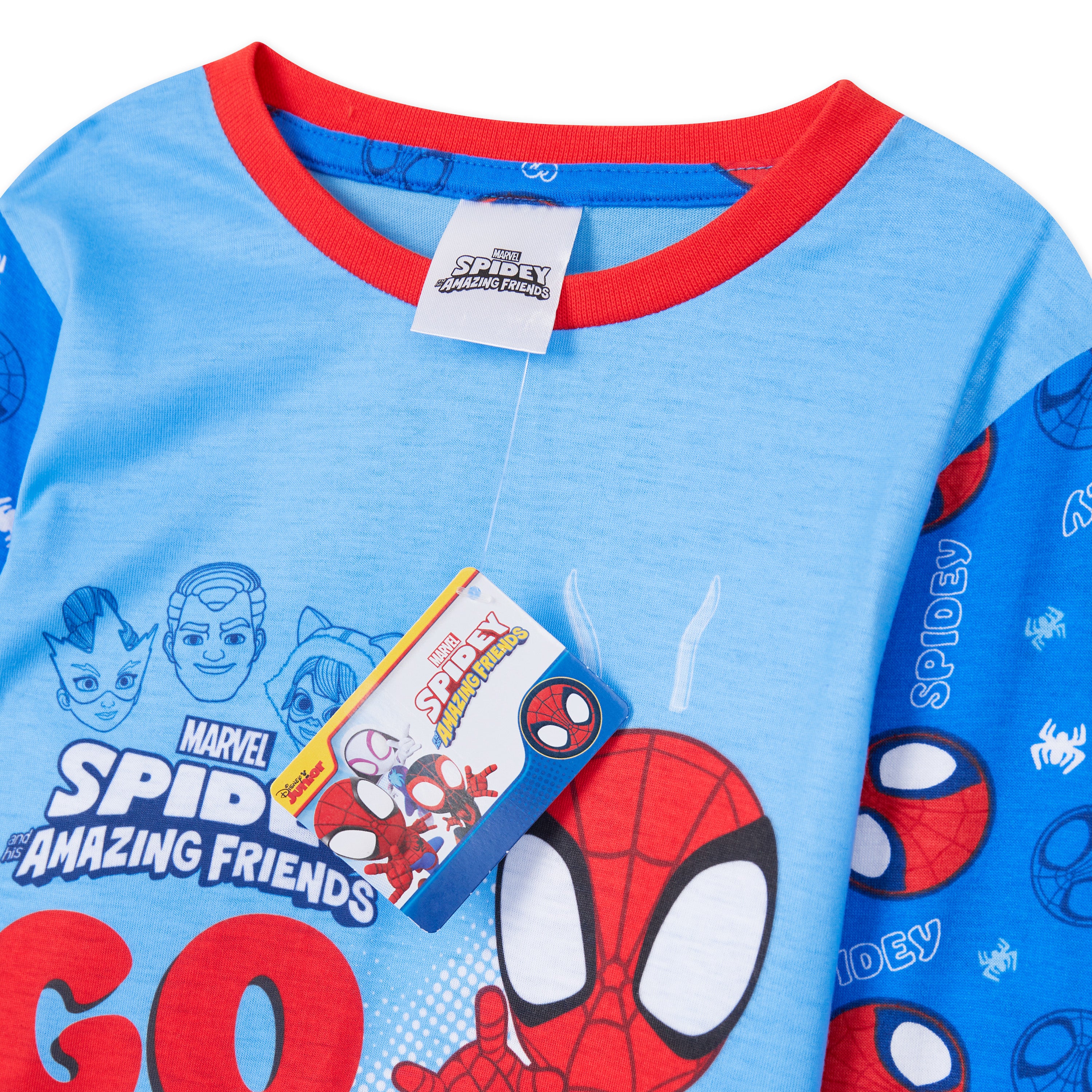 marvel-spider-man-pyjama-gar-on-2-pi-ces-5-6-ans-coton image 5