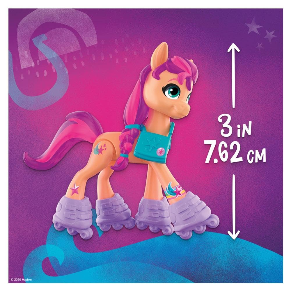 my-little-pony-new-generation-aventure-de-cristal-sunny-figurine-7-5-cm image 6