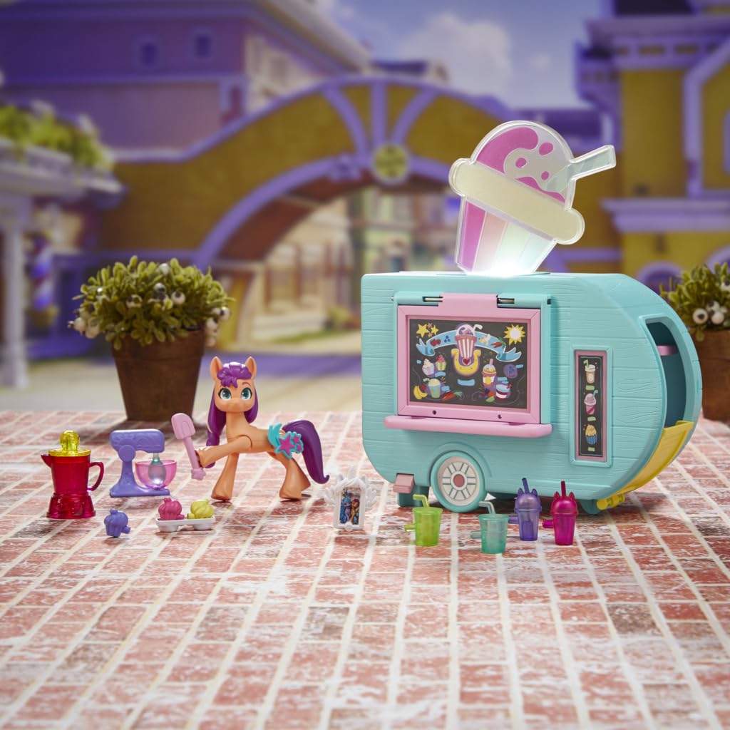 my-little-pony-a-new-generation-sunny-starscout-camion-smoothies-coffret-lumineu image 2