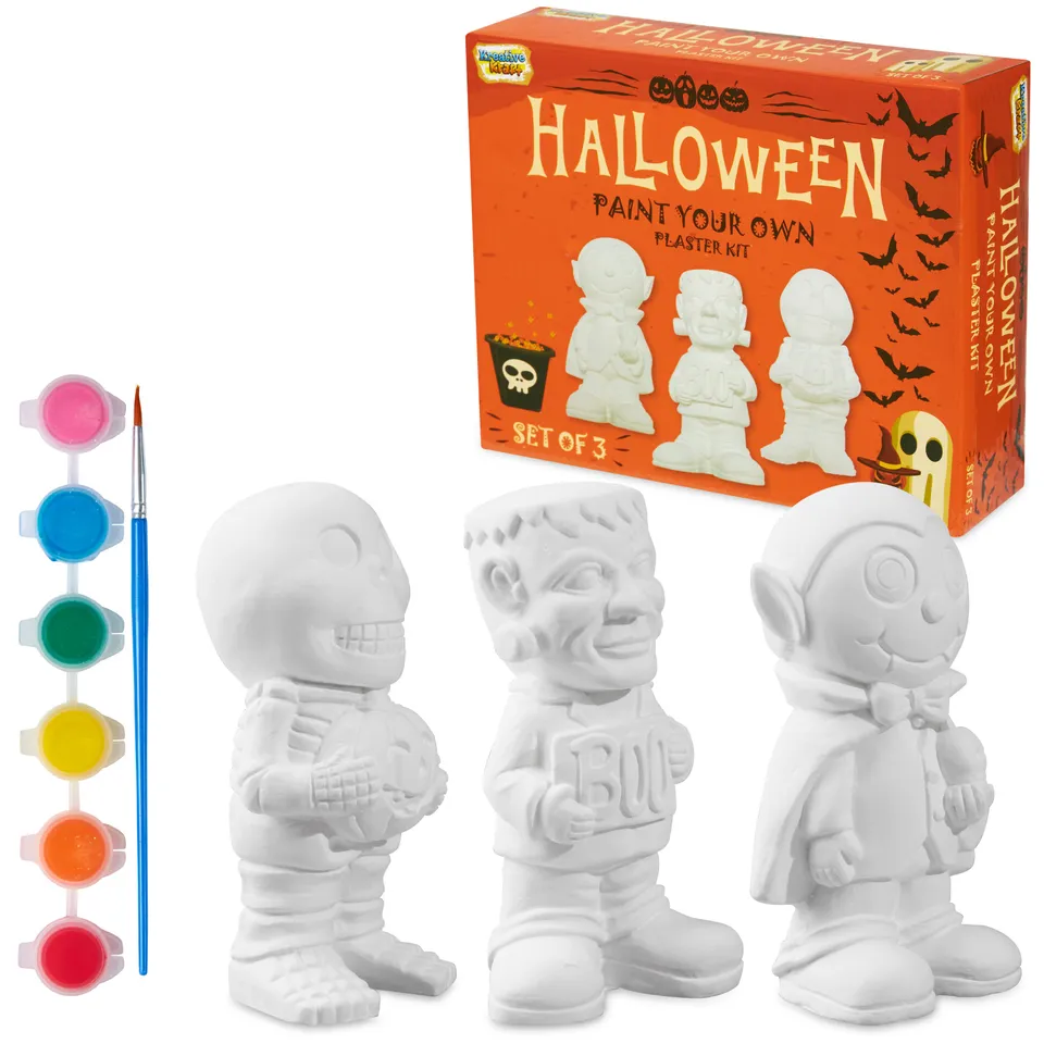 kreativekraft-kit-peinture-halloween-enfant-set-3-pl-tre image 1