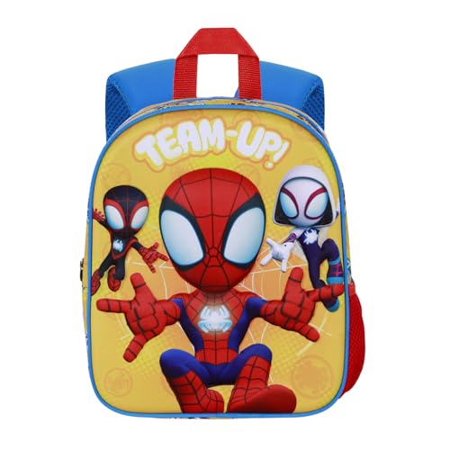 marvel-spiderman-team-up-sac-dos-jaune-8-l-pr-scolaire image 8