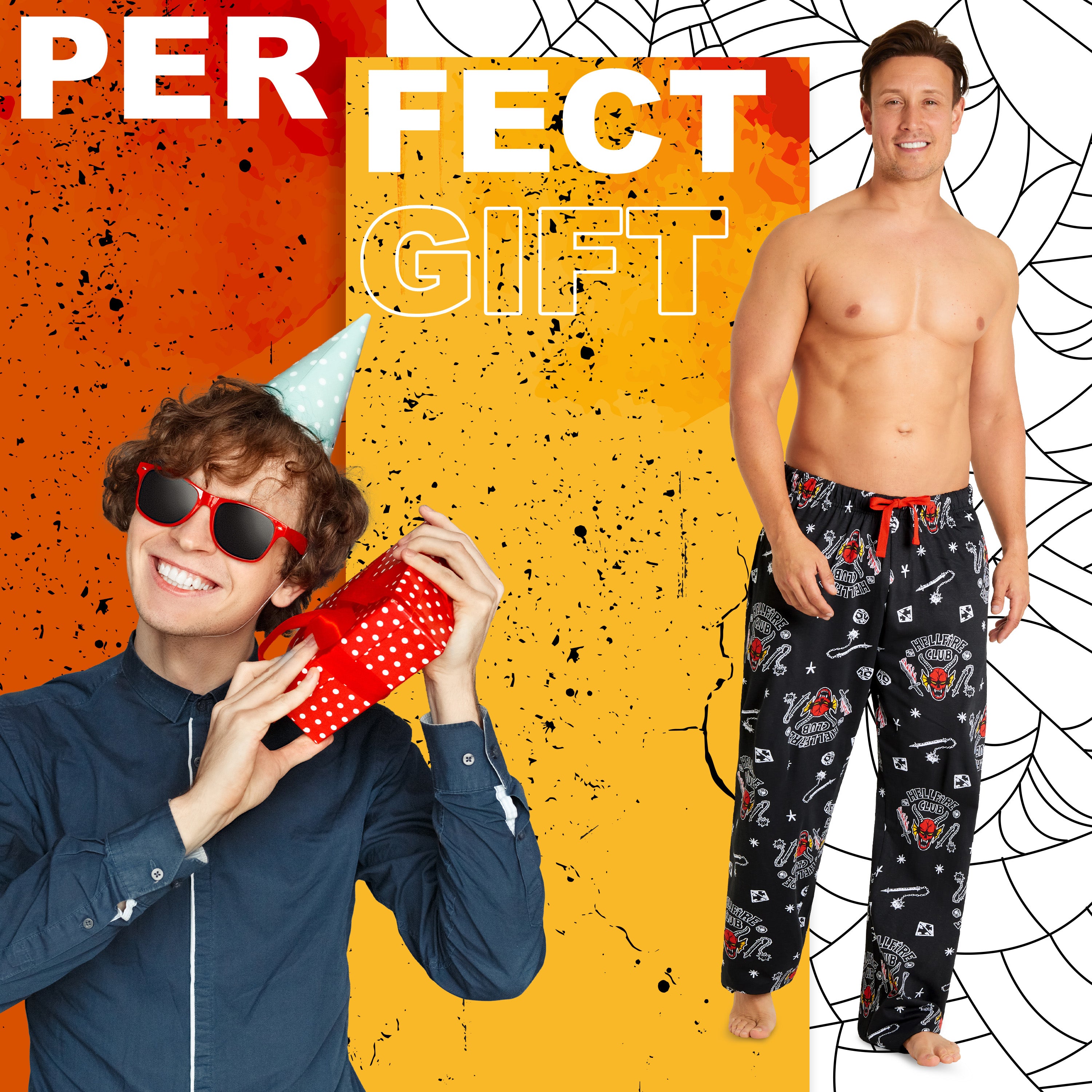 stranger-things-pantalon-pyjama-homme-coton-taille-s-licence image 3
