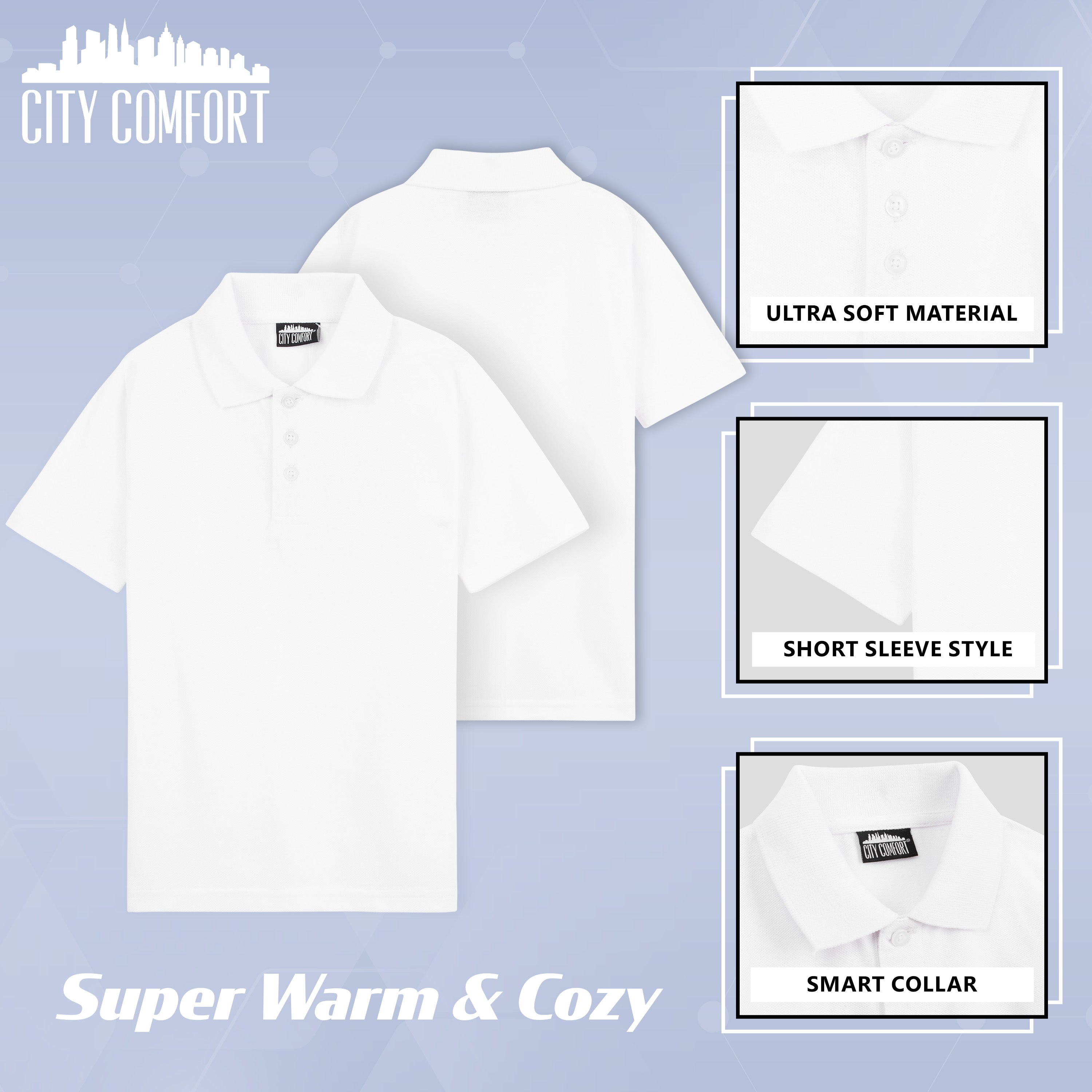 get-trend-citycomfort-polo-blanc-gar-on-3-4-ans-lot-2 image 4
