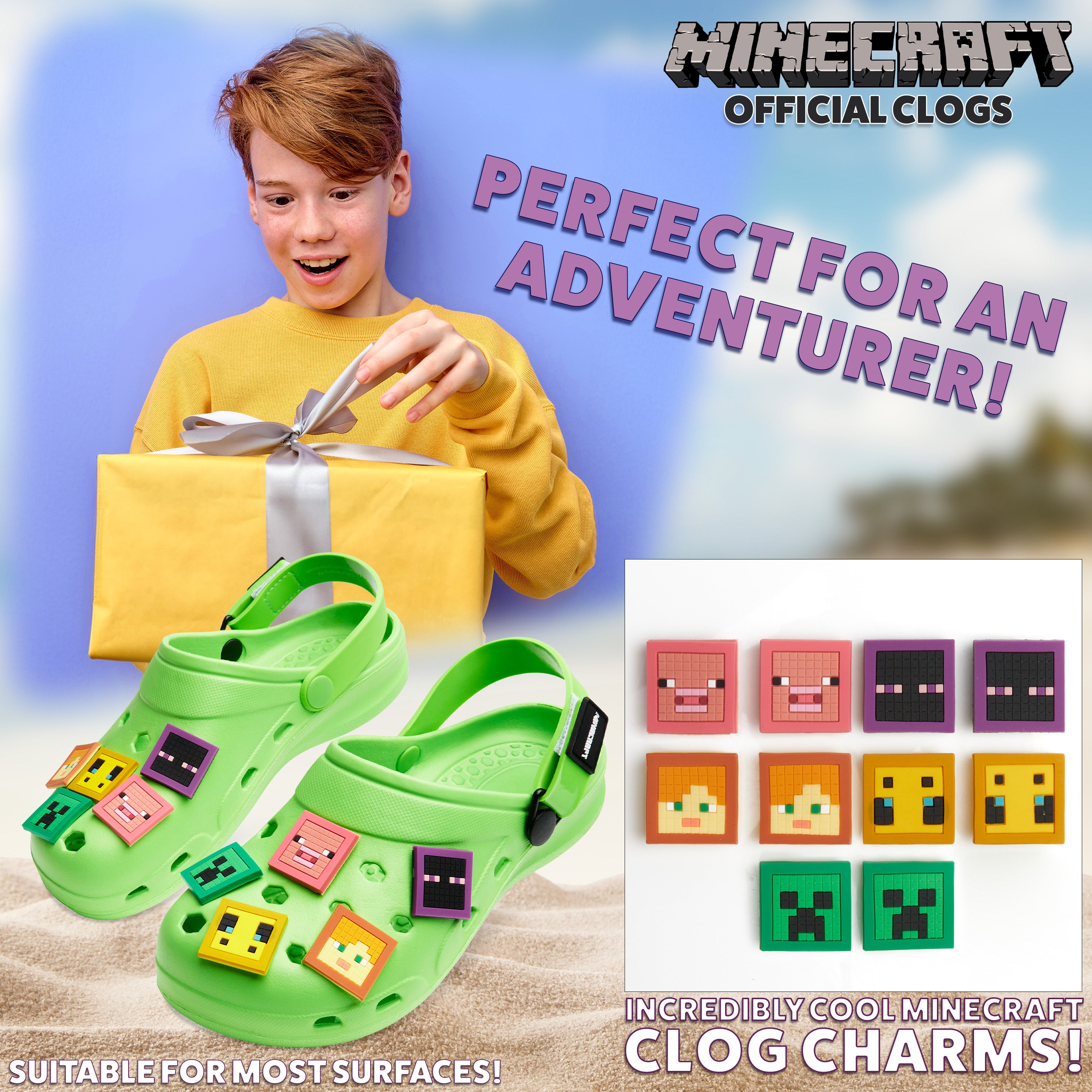 minecraft-sabots-gar-on-clogs-t-caoutchouc-jardin-plage image 3