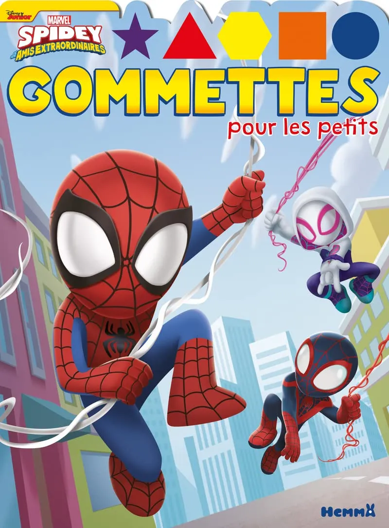 marvel-spidey-livre-gommettes-petits-d-s-3-ans image 1
