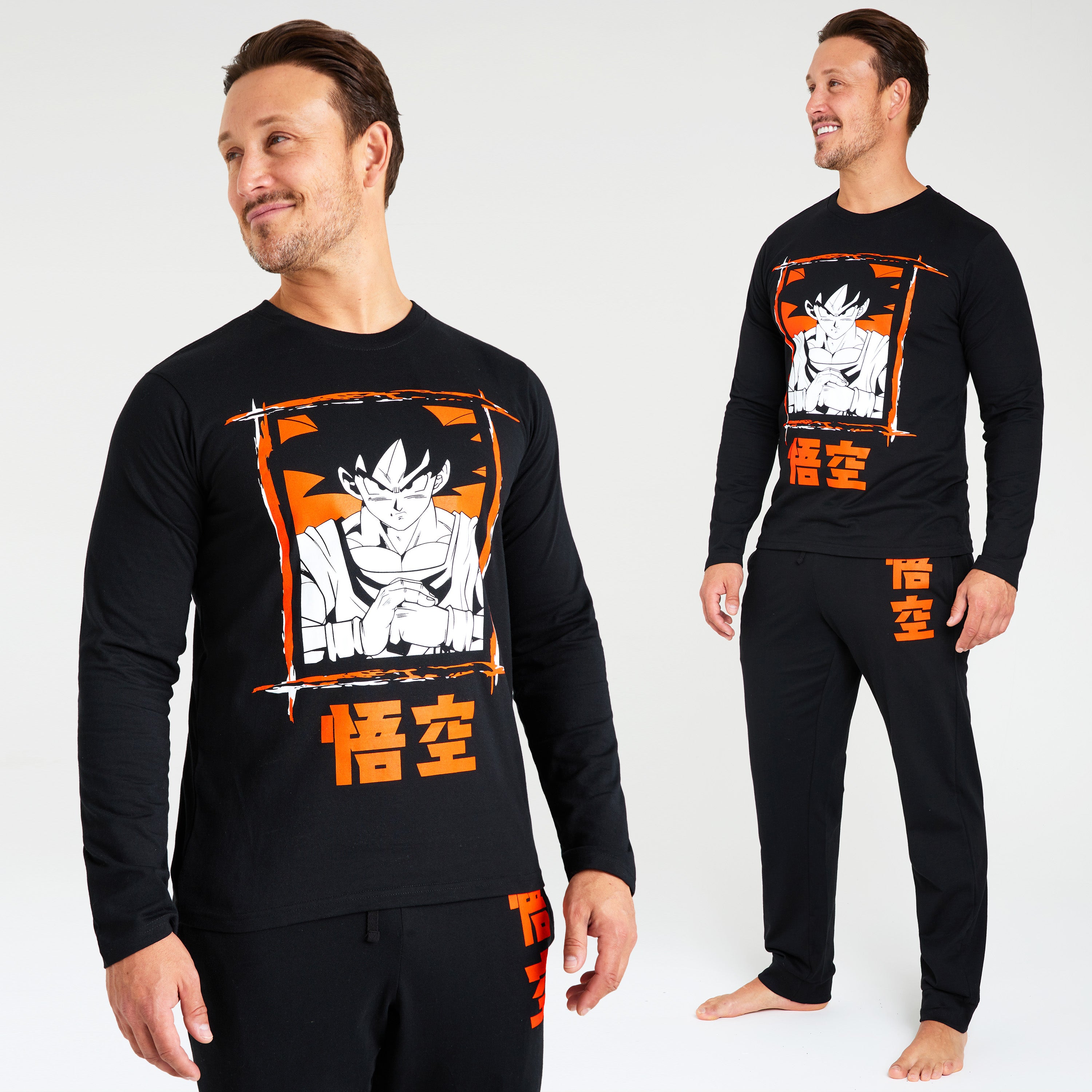 dragon-ball-z-pyjama-long-homme-manches-longues-taille-s image 5