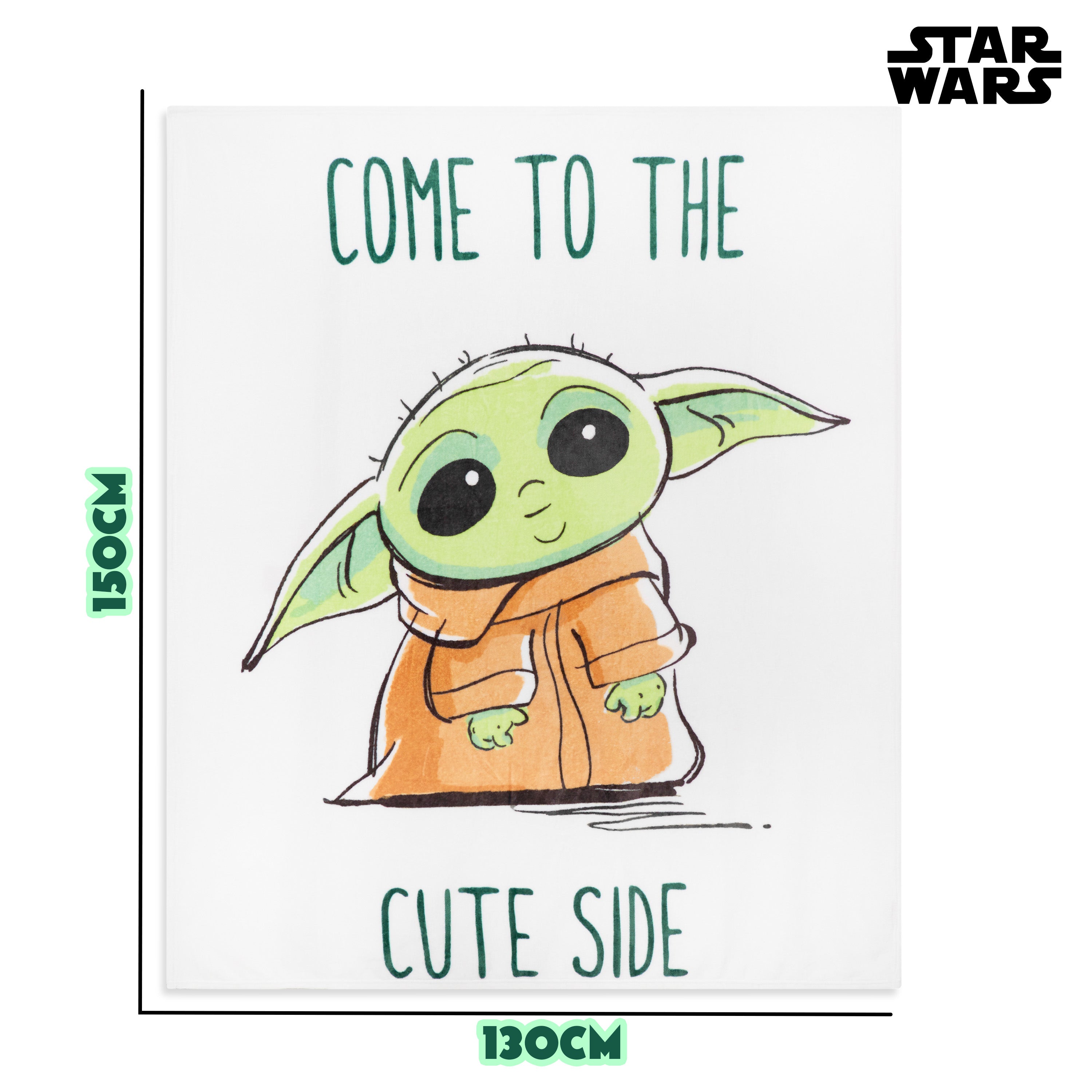 disney-baby-yoda-plaid-polaire-vert-150x130-cm image 5