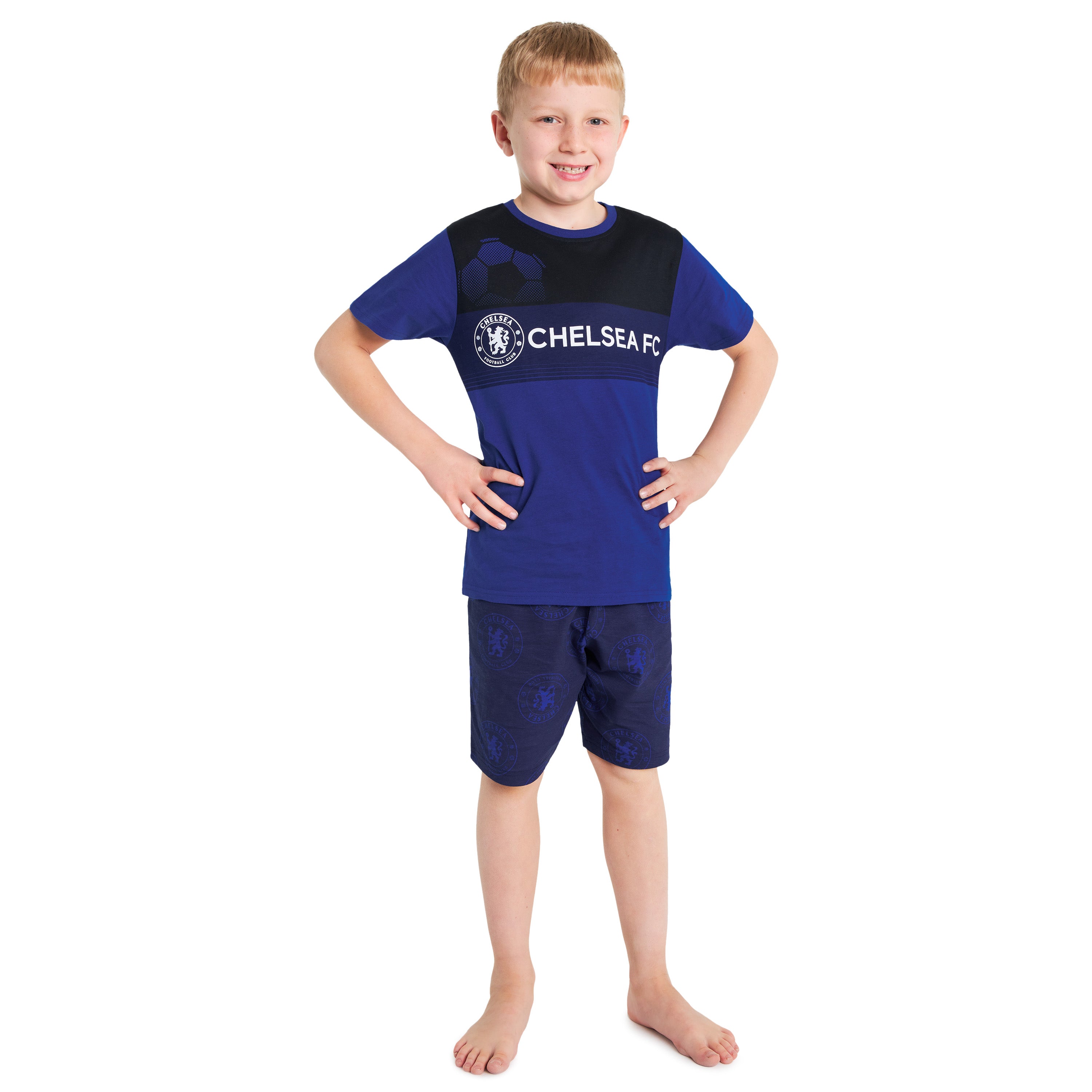 chelsea-pyjama-gar-on-court-coton-7-8-ans image 1