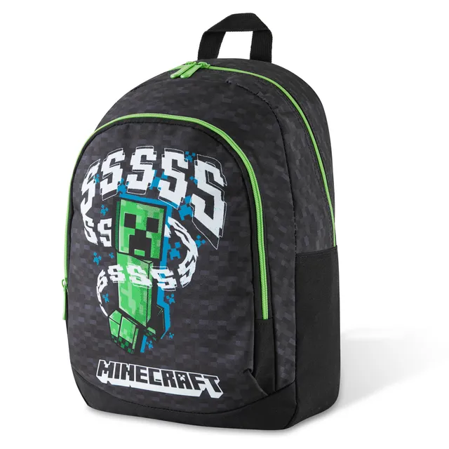 minecraft-sac-dos-enfant-poche-zipp-e-gamer-cole image 1