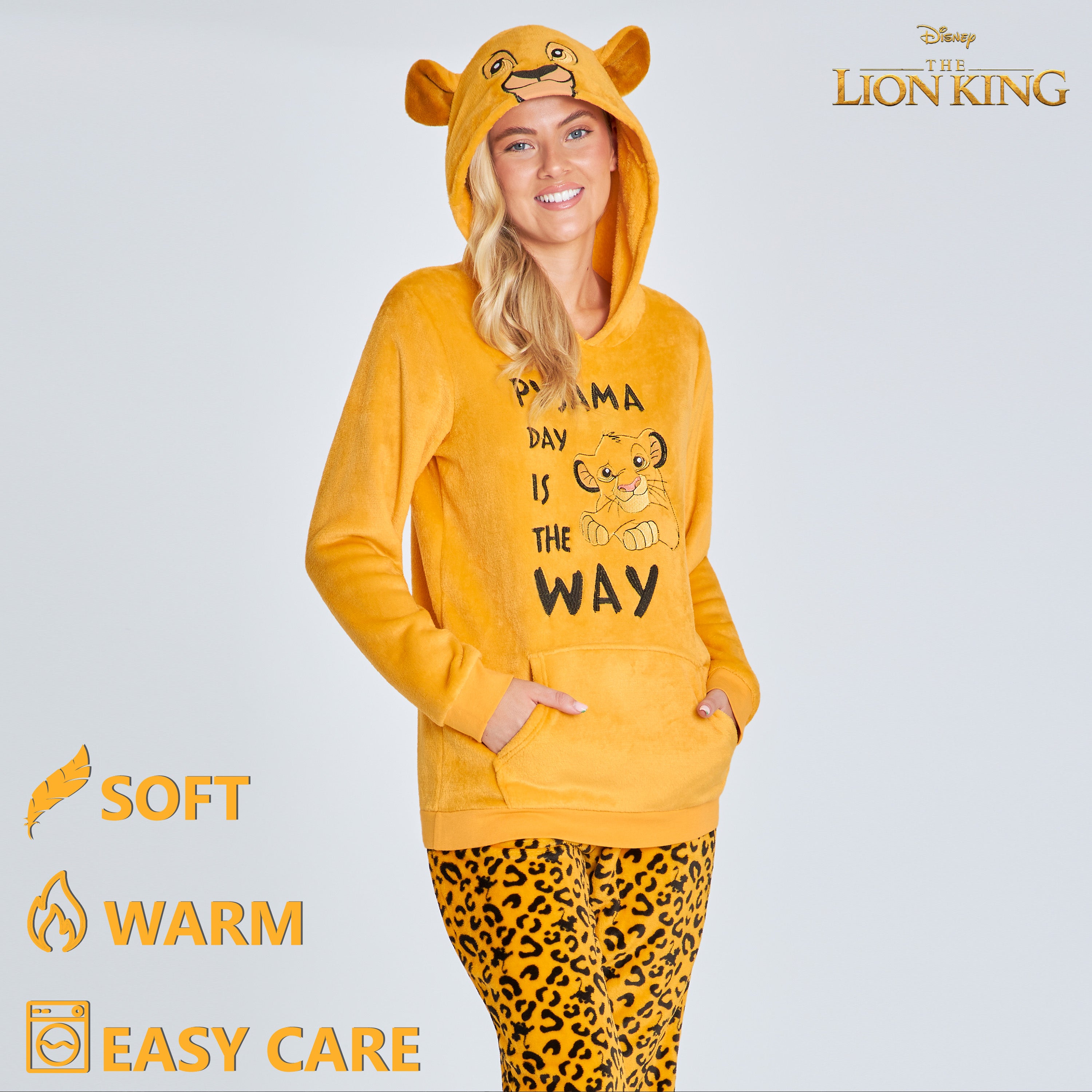 disney-pyjama-femme-polaire-stitch-capuche-oreilles-taille-m image 6