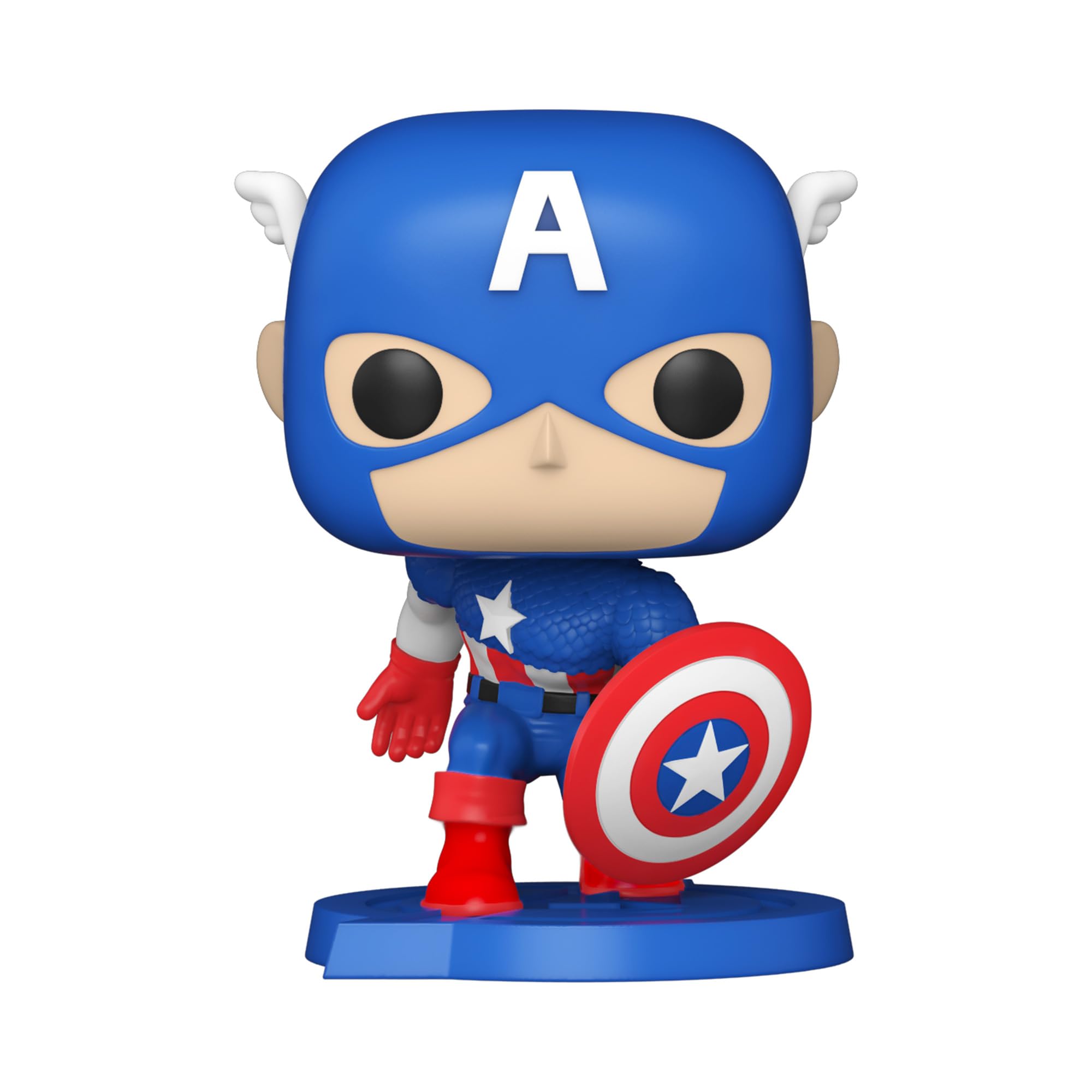 funko-pop-comic-cover-avengers-4-captain-america-figurine image 2