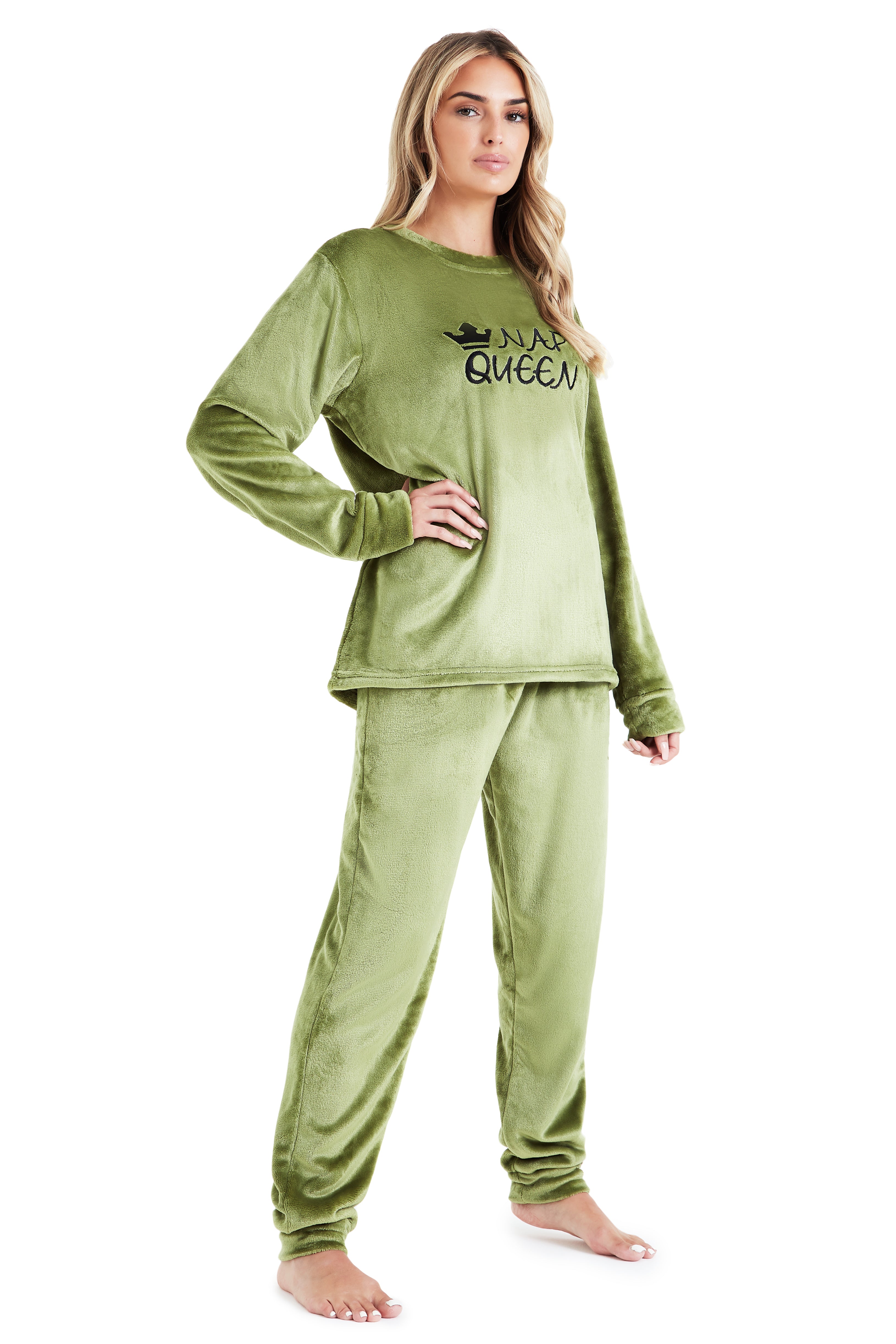 citycomfort-pyjama-polaire-femme-haut-pantalon image 7
