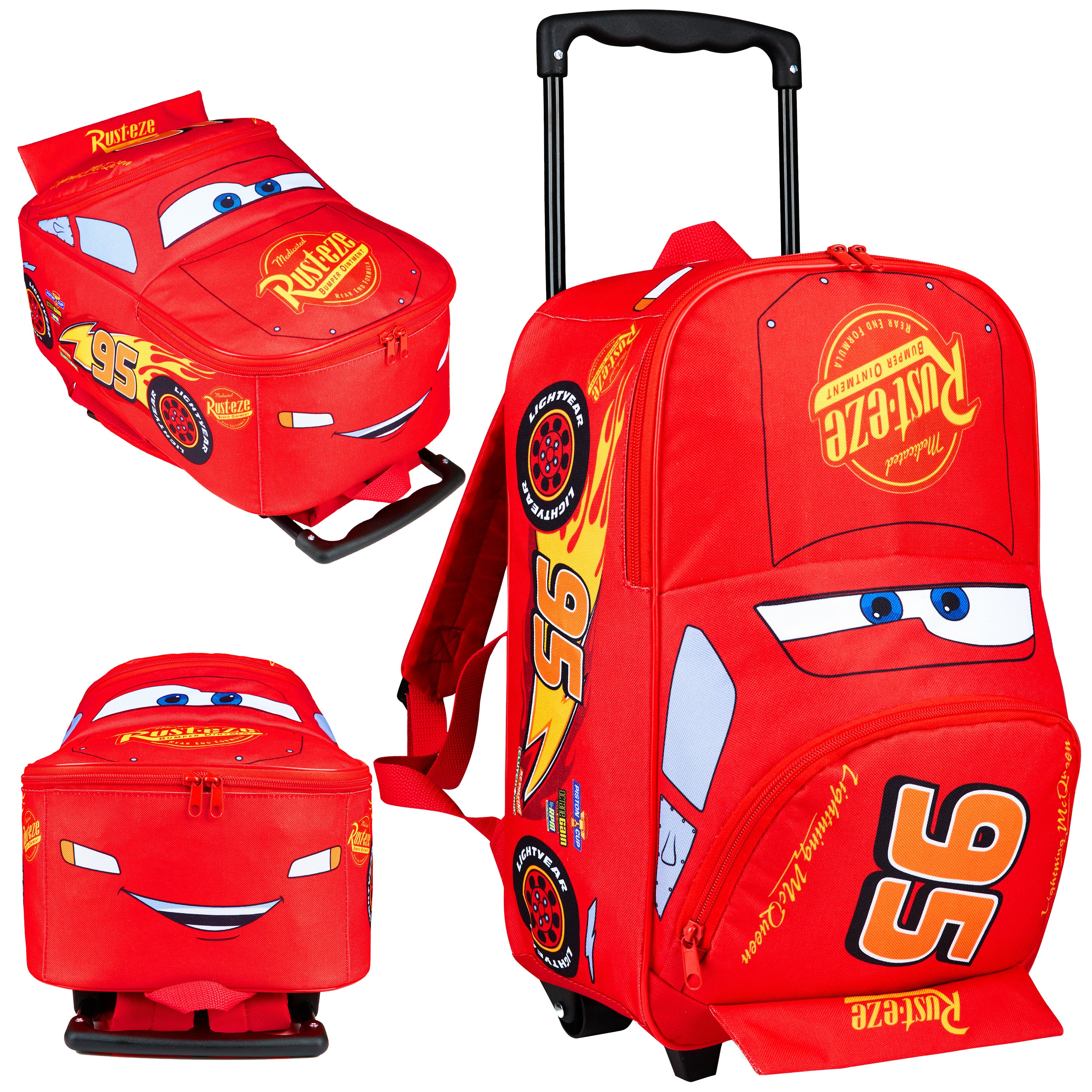get-trend-cars-valise-enfant-trolley-42cm-flash-mcqueen image 1