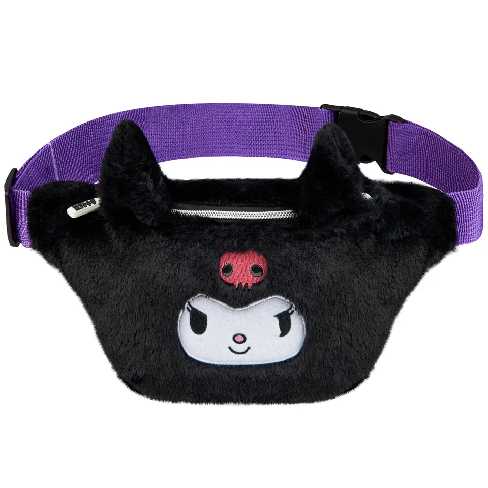 hello-kitty-sac-banane-fille-peluche-noire-r-glable image 1