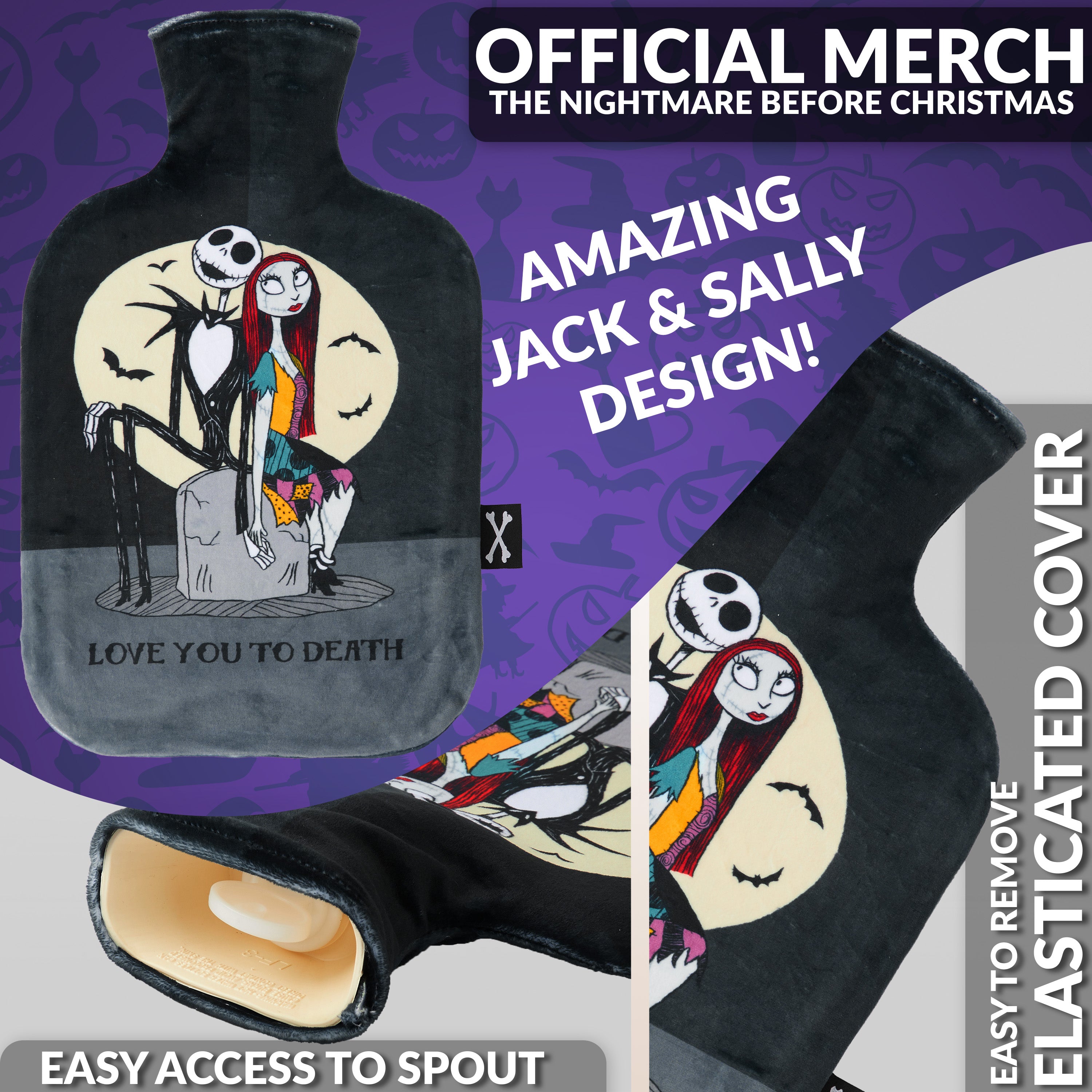 disney-stitch-bouillotte-housse-douce-1800-ml-jack-sally image 4