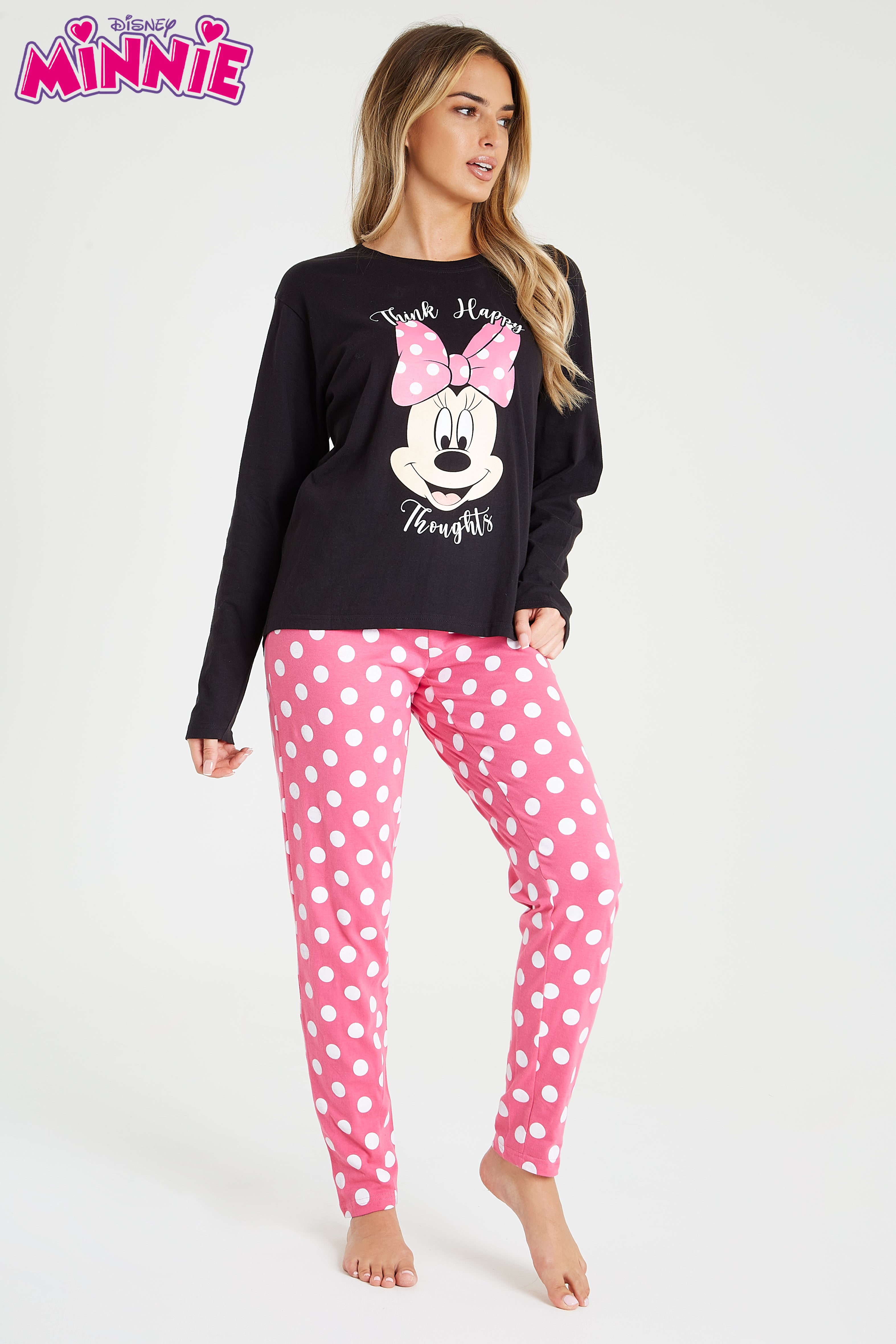 disney-minnie-pyjama-femme-coton-manches-longues-s-xl image 6