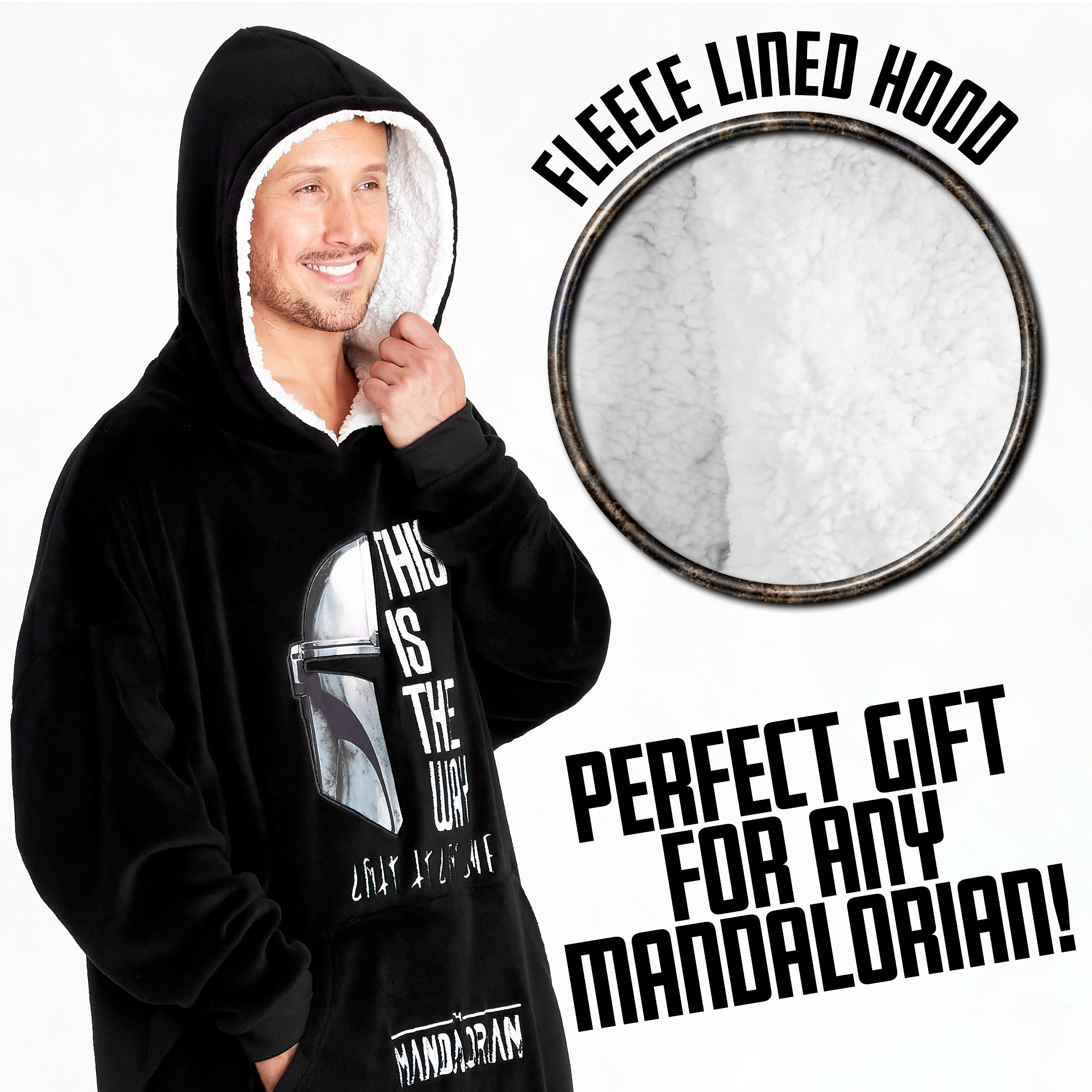 star-wars-mandalorian-sweat-plaid-capuche-homme-baby-yoda image 5
