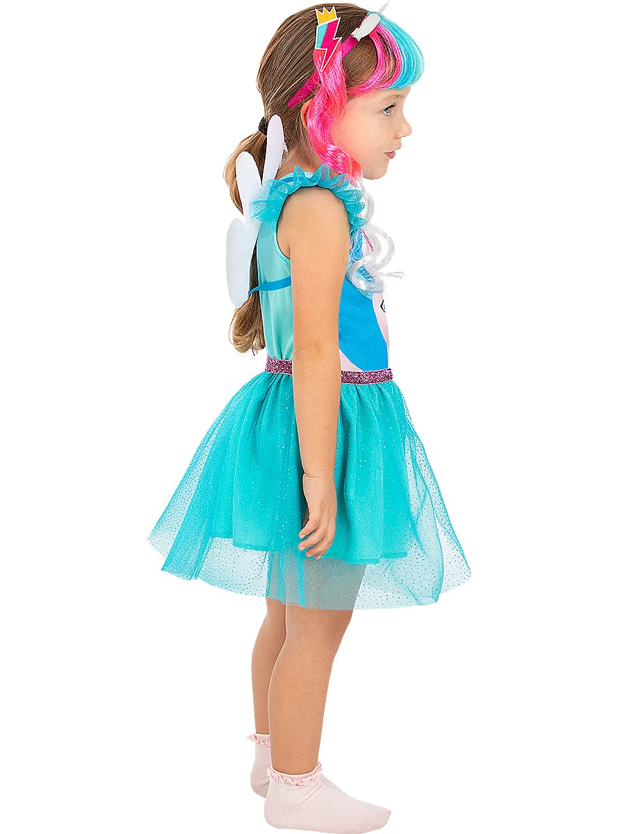 my-little-pony-zipp-storm-d-guisement-fille-3-4-ans-bleu image 6
