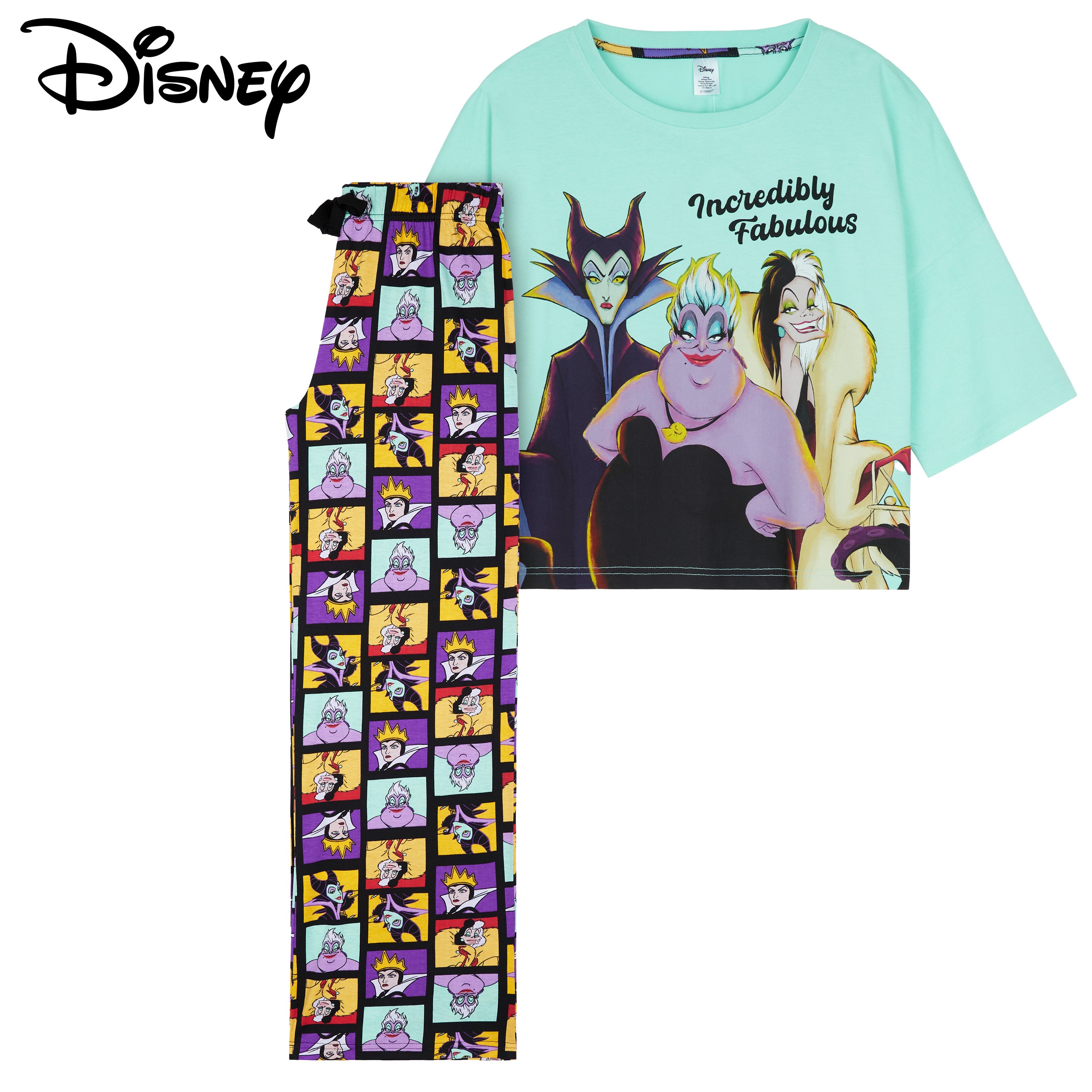 disney-stitch-pyjama-femme-long-2-pi-ces-coton-s-xl image 2