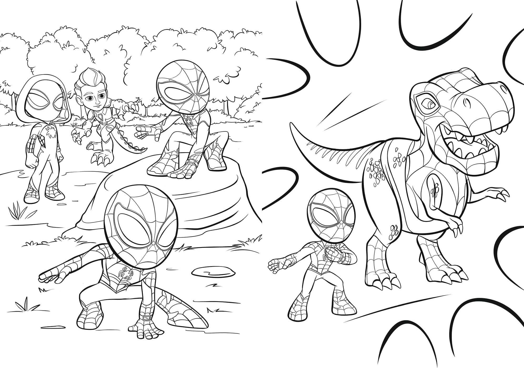 marvel-spidey-amis-extraordinaires-maxi-colo-coloriage-2 image 3