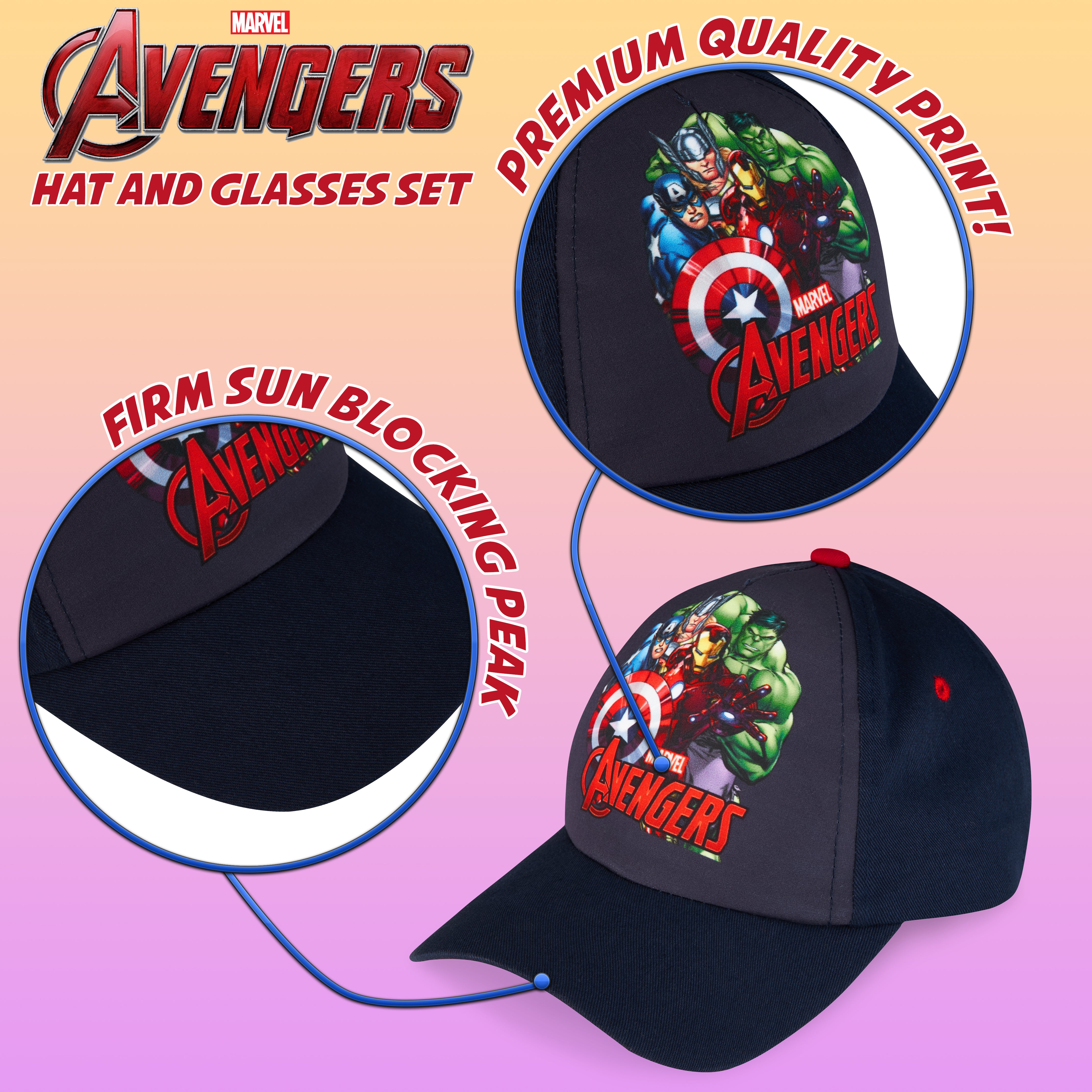marvel-casquette-spiderman-lunettes-soleil-gar-on-set-t image 5