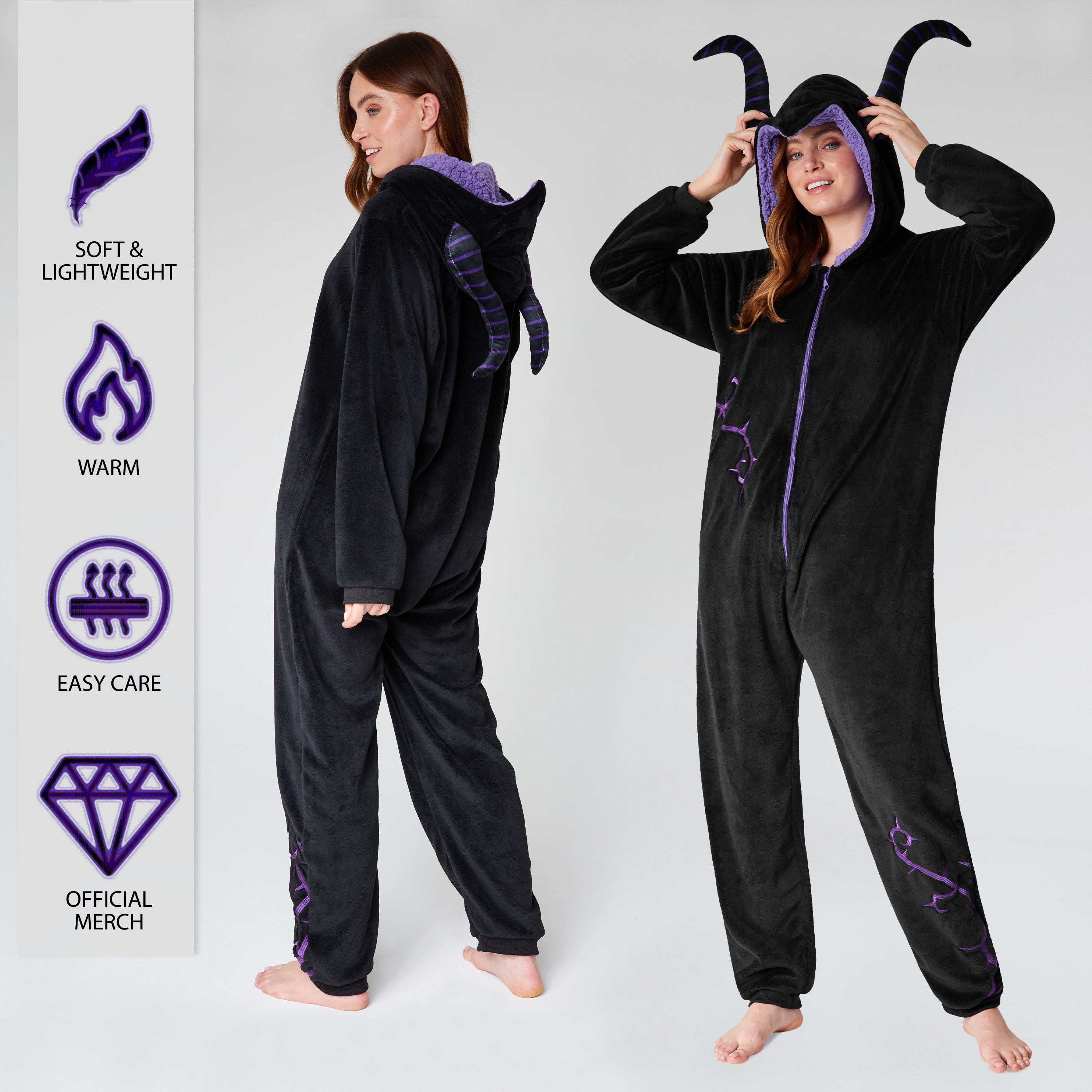 get-trend-disney-mal-fique-combinaison-polaire-femme-s-2xl image 5