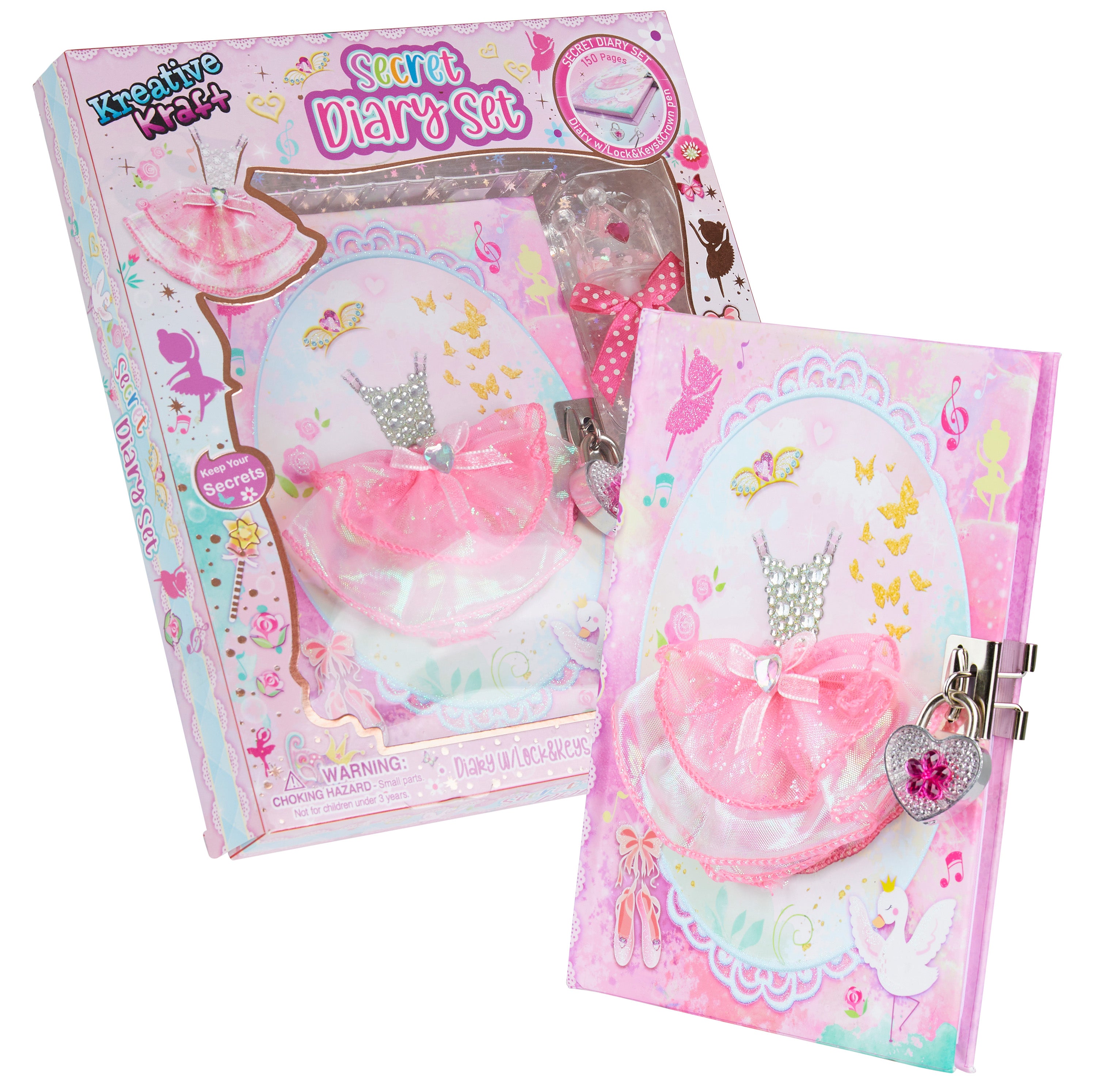 kreativekraft-kit-scrapbooking-ballet-journal-cadenas image 1