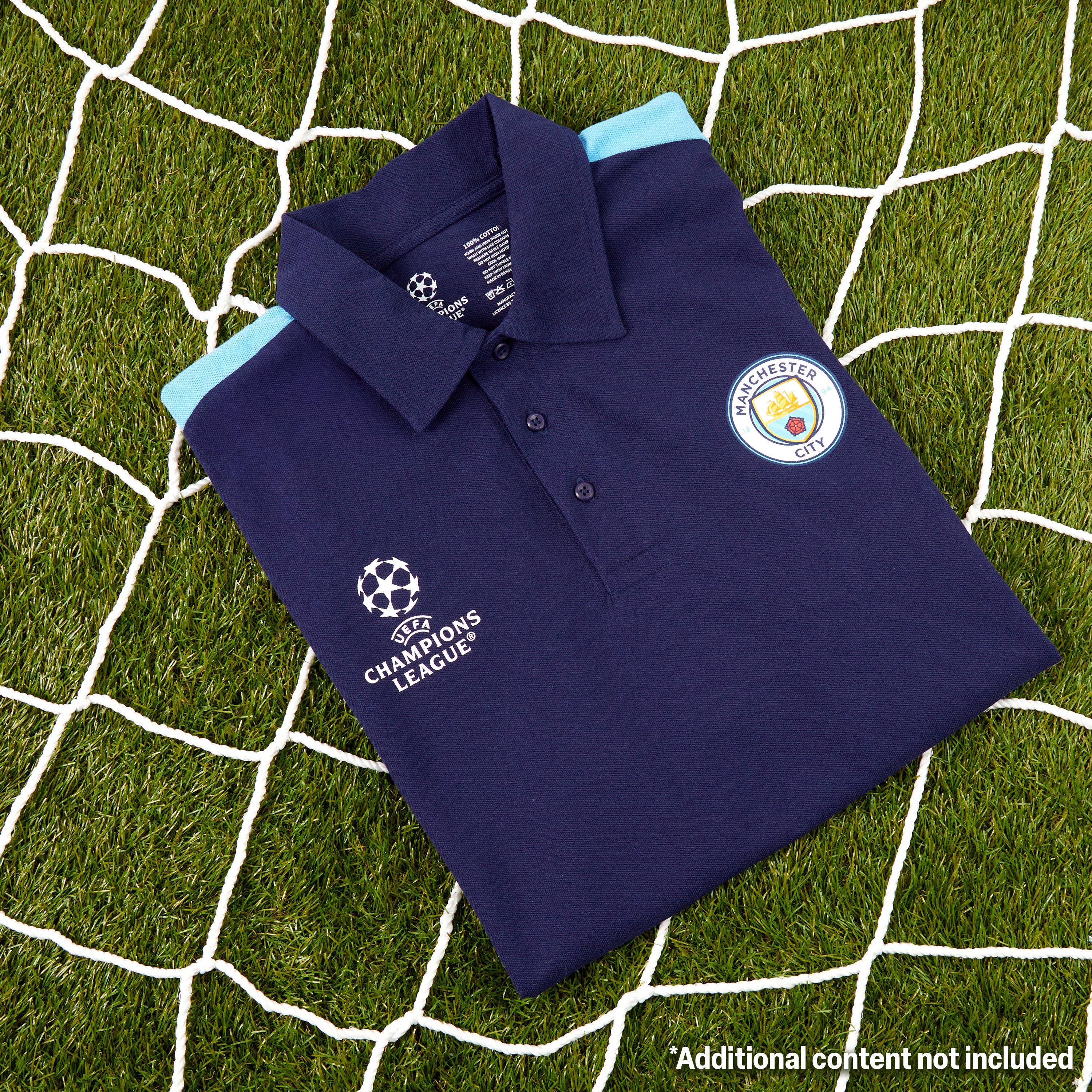 manchester-city-polo-homme-manches-courtes-bleu-taille-m image 5