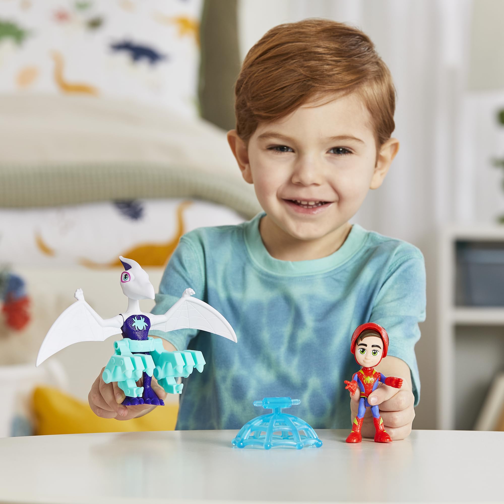 hasbro-spidey-amis-extraordinaires-ghostasaurus-spidey-figurine-10cm image 8