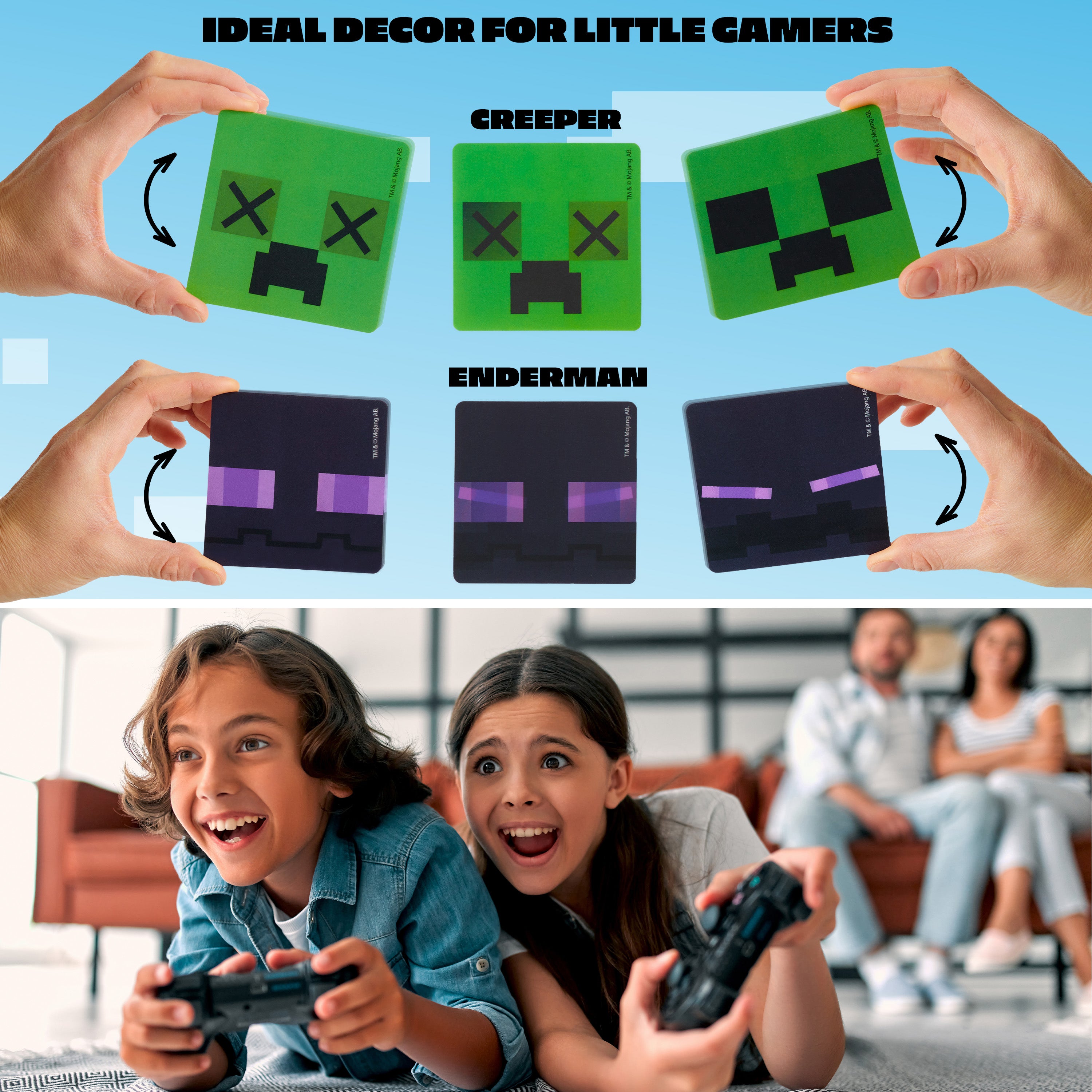 minecraft-stickers-3d-enfant-lot-de-5-effet-lenticulaire image 6