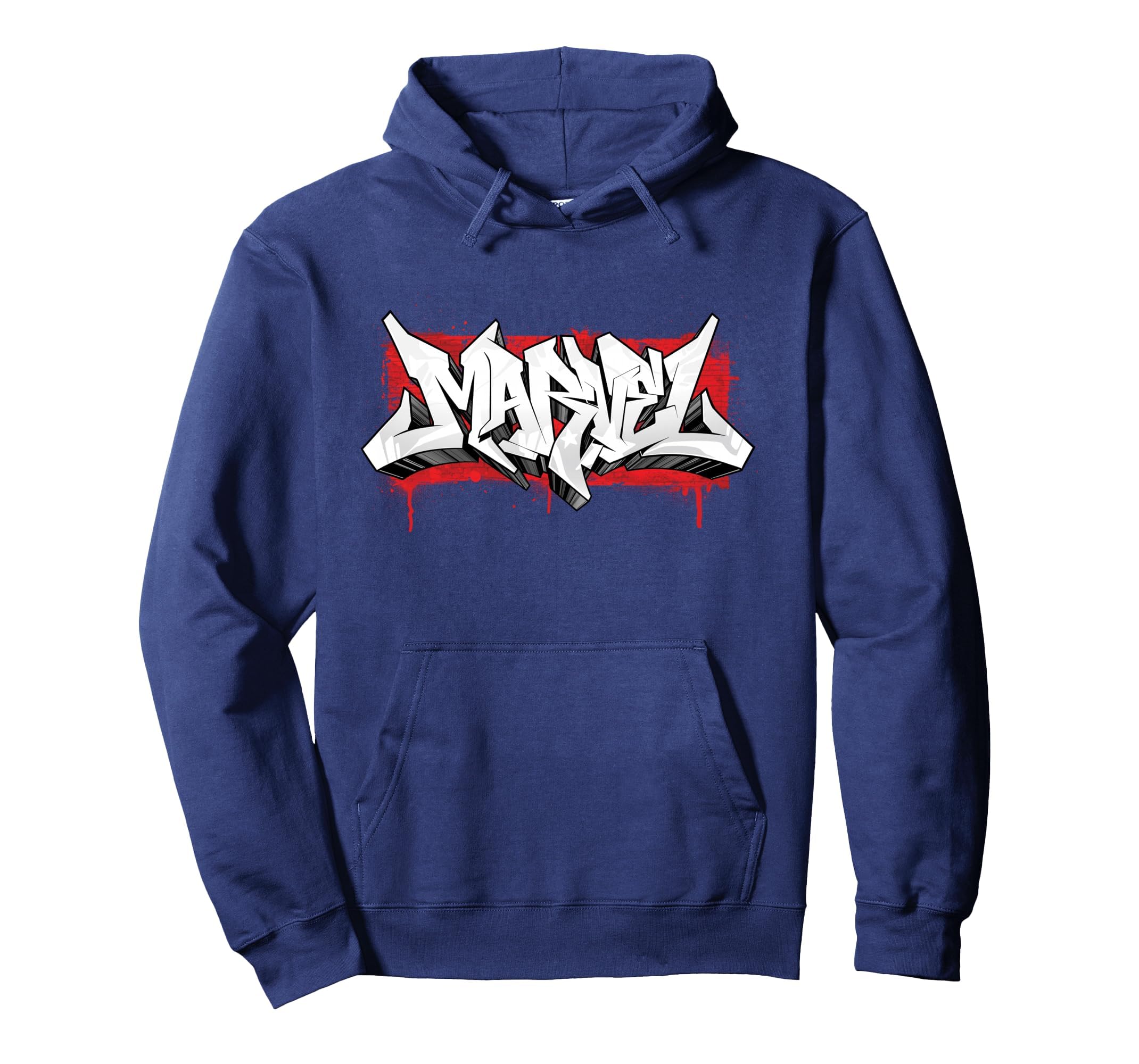 marvel-graffiti-brick-logo-sweat-capuche-noir-l image 4